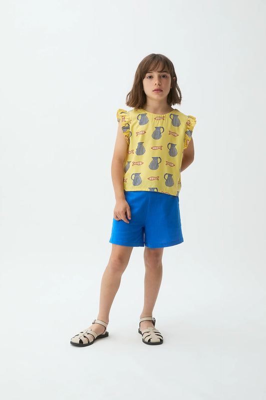Brava print girl's top