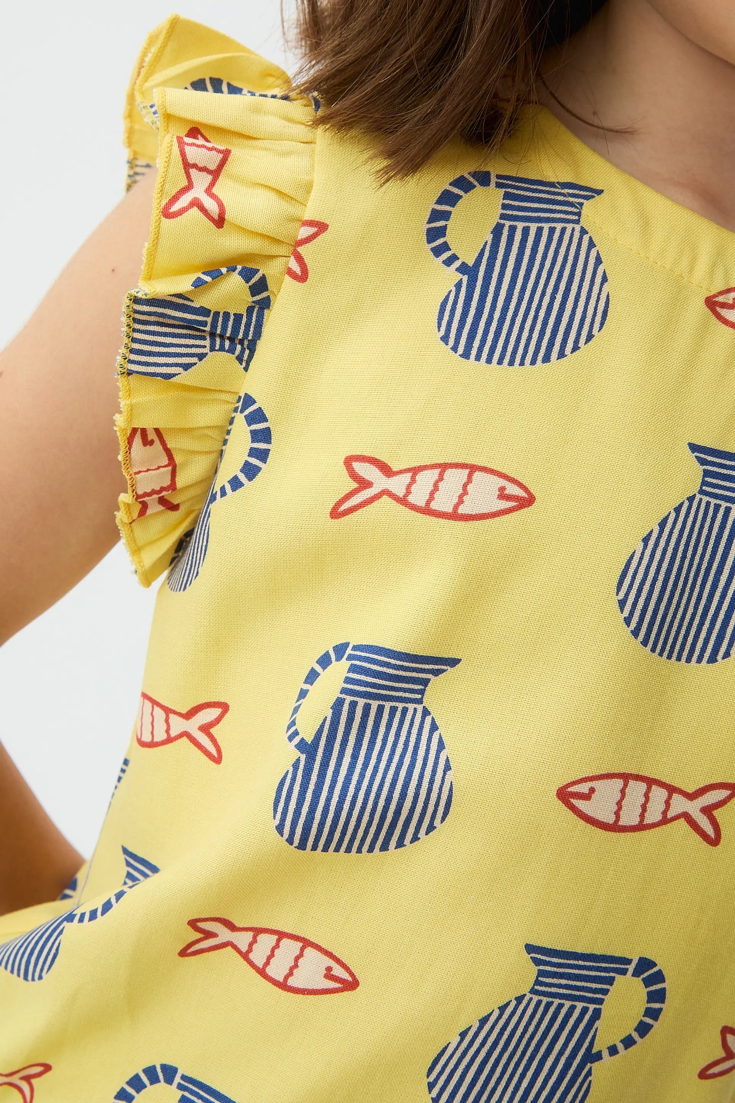 Top de niña con estampado Brava