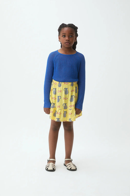 Brava print short skirt for girls
