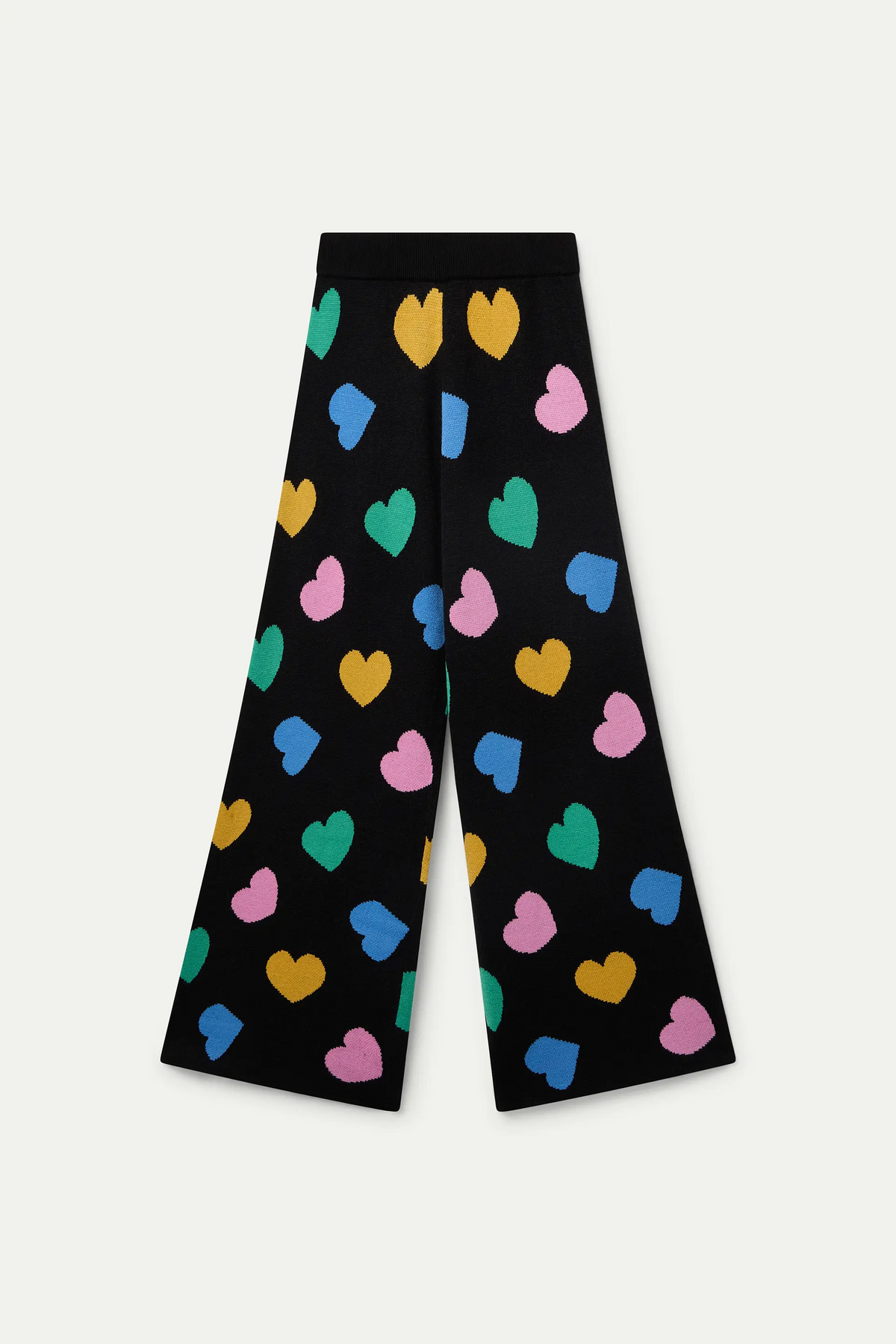 Pantalón punto con estampado Candy