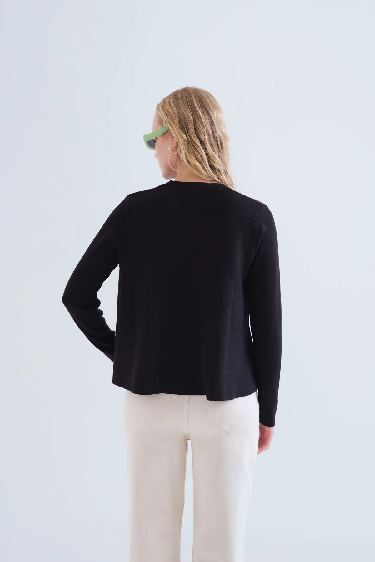 Jersey básico negro