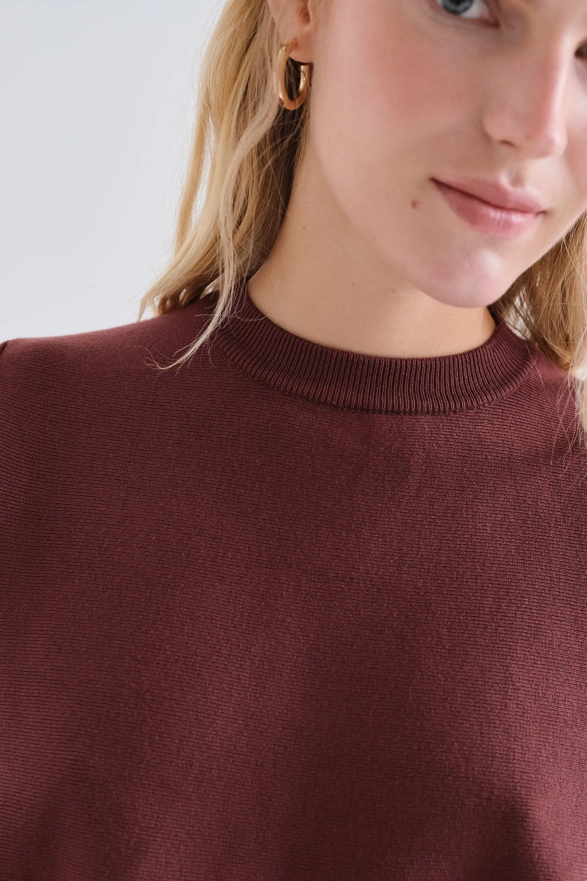 Jersey  básico marrón