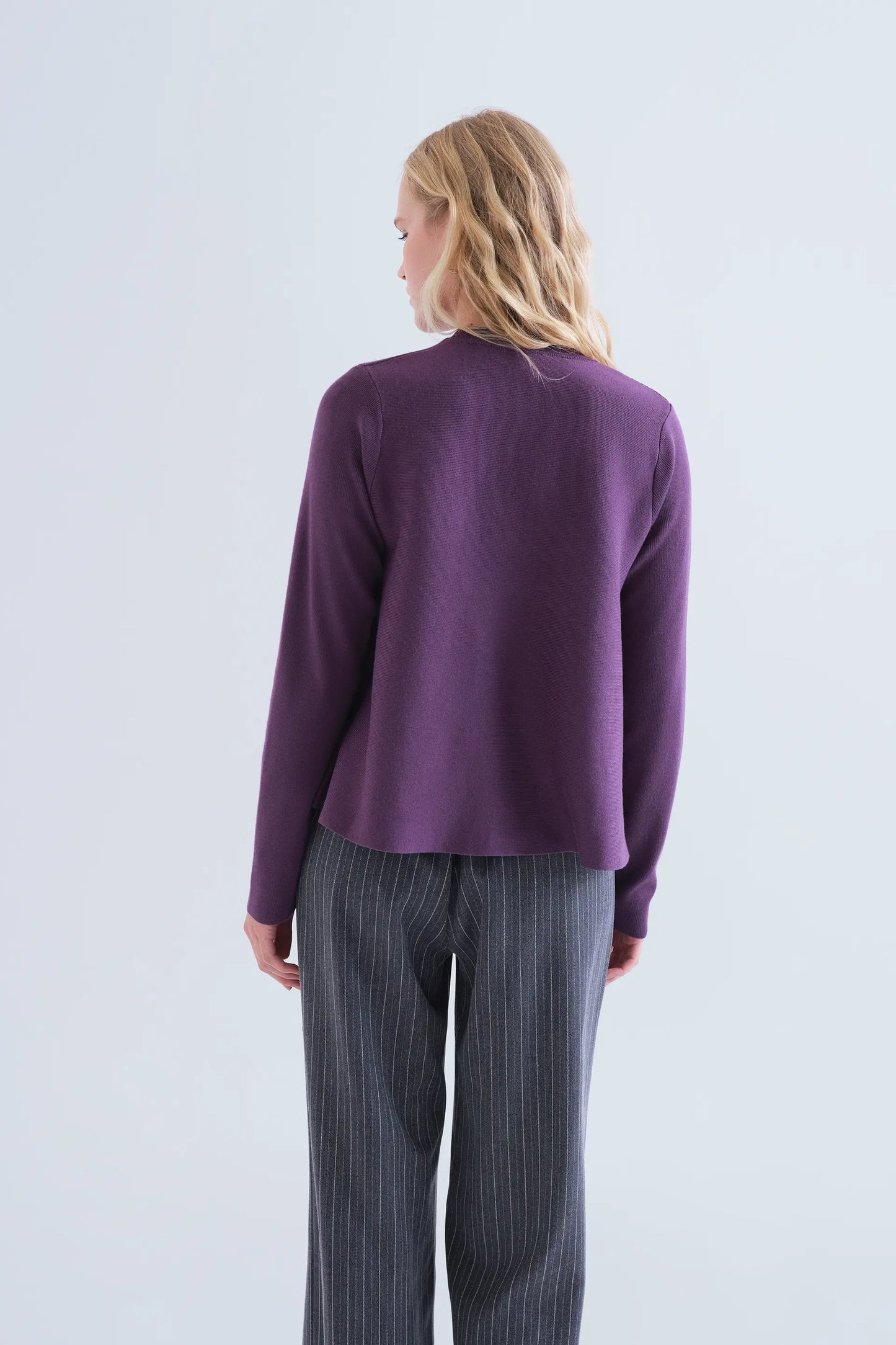 Purple basic jersey