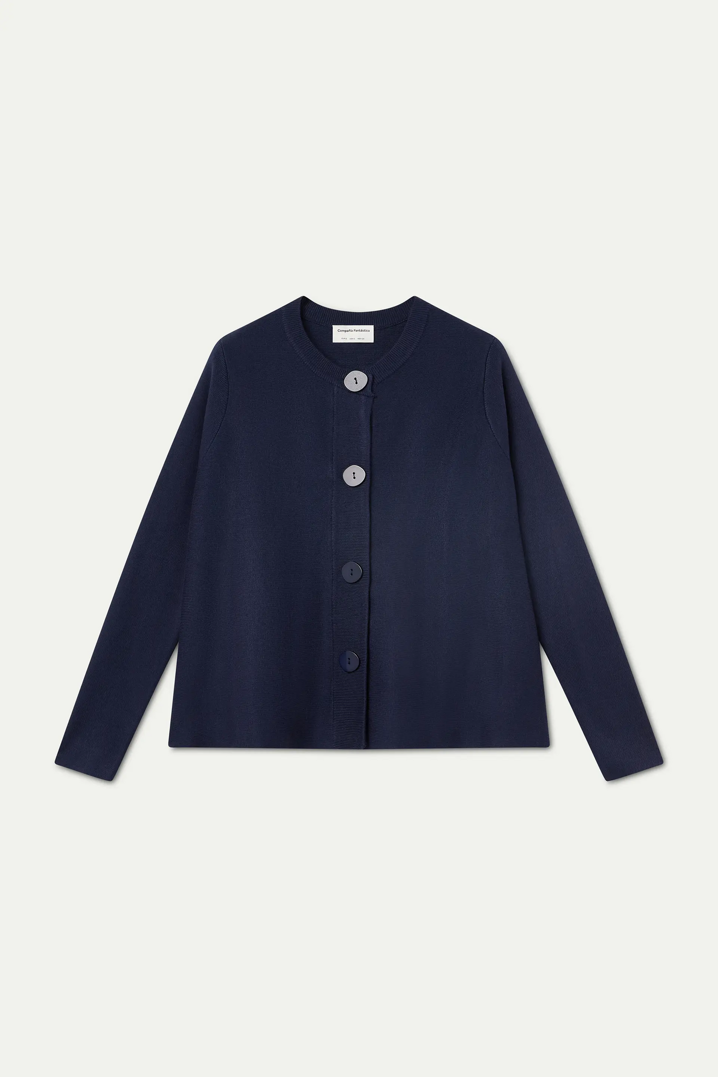 Cárdigan básico azul marino