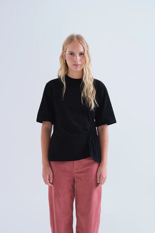 Camiseta básica 100% algodón negro