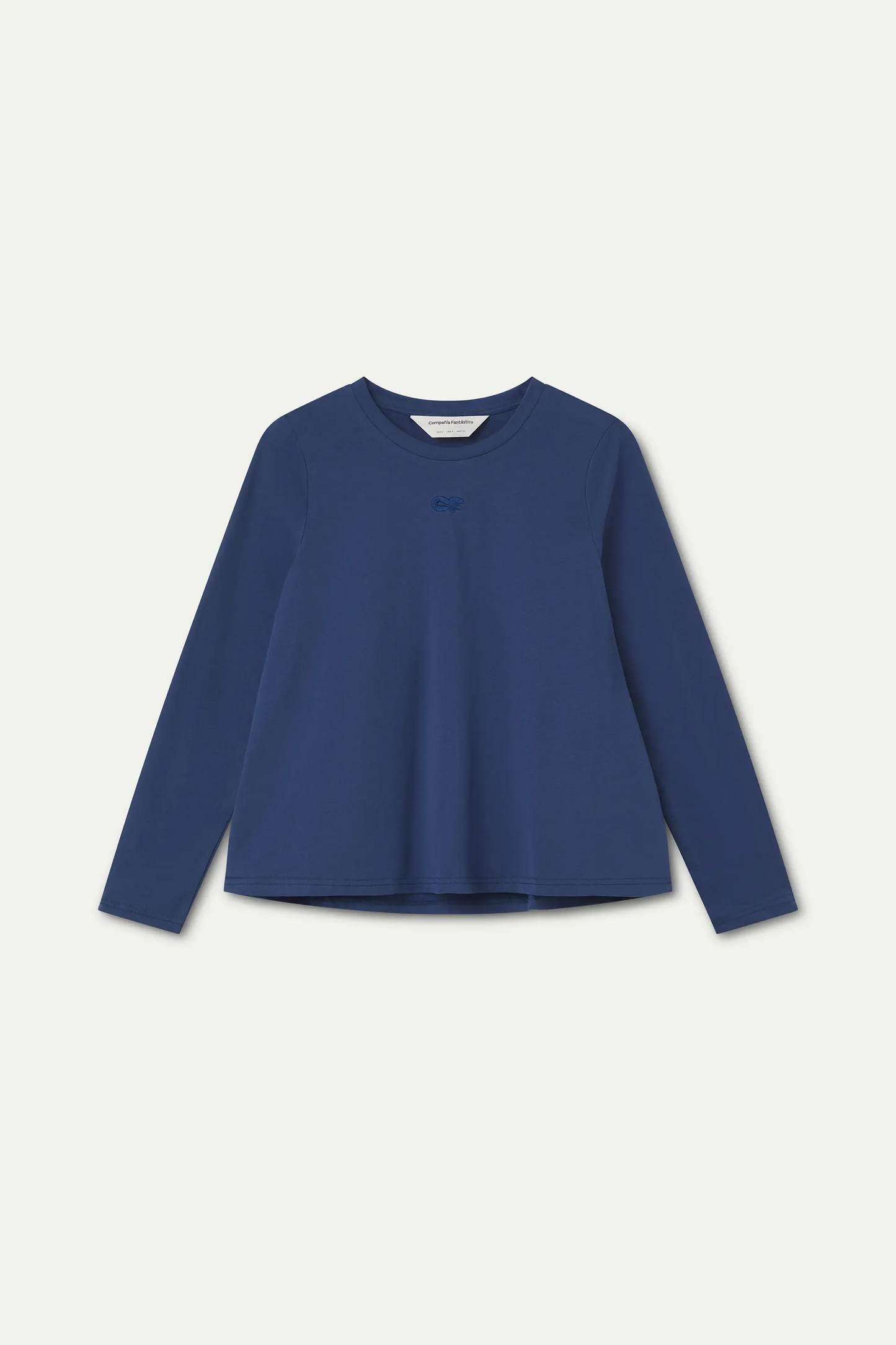 Camiseta 100% algodón azul marino "CF"