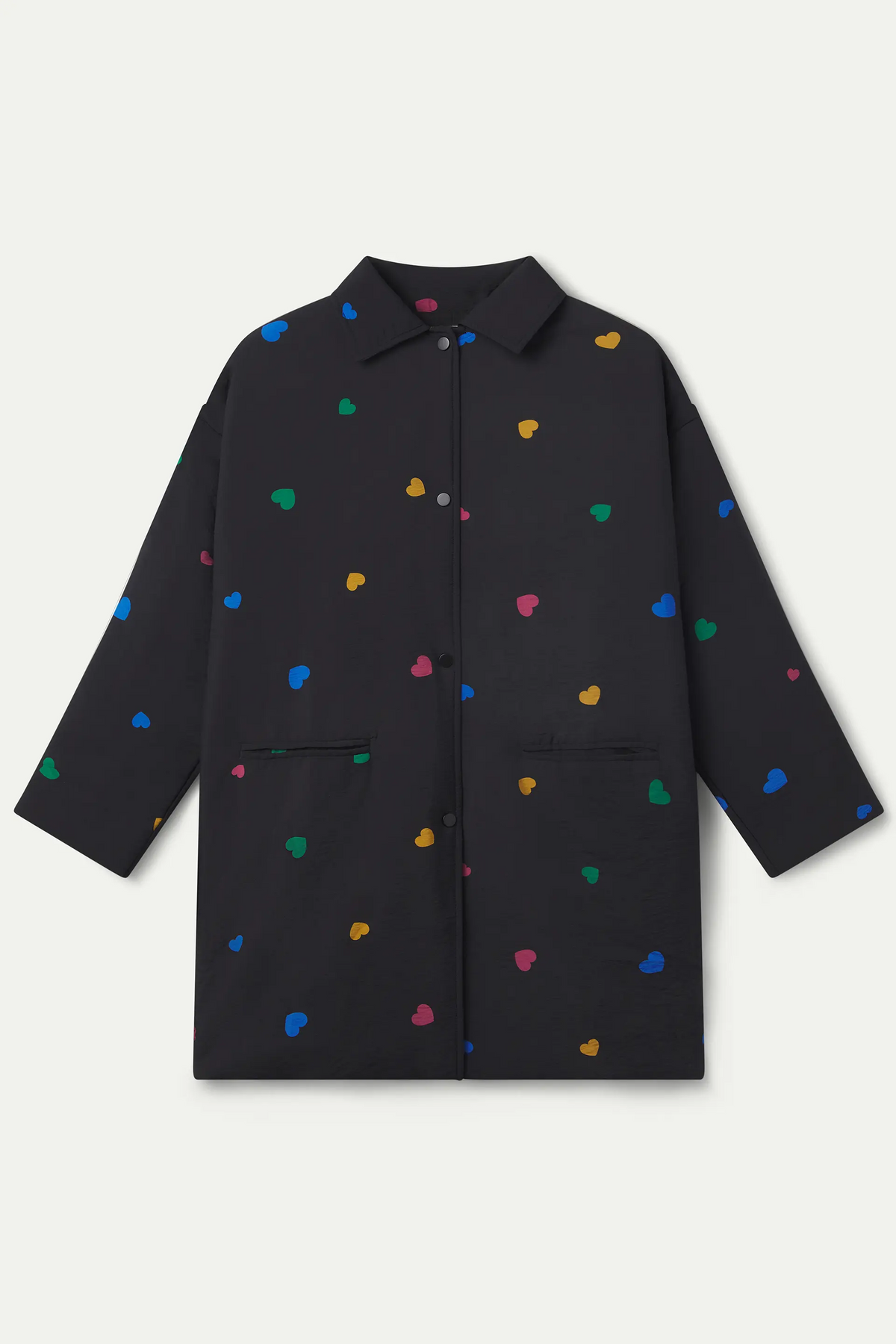 Abrigo acolchado con estampado Candy