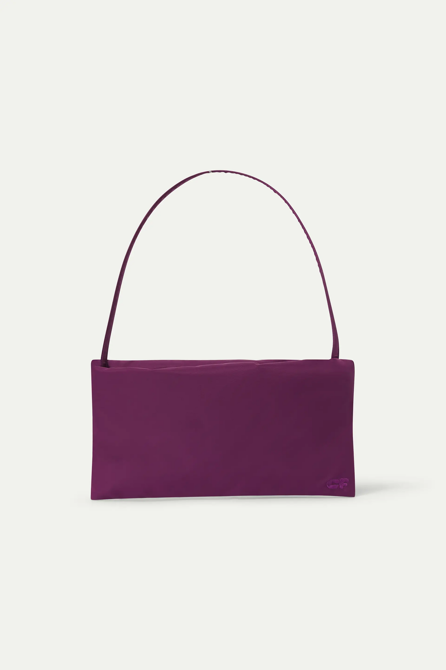 Bolso de hombro morado