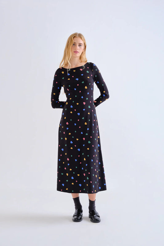 Vestido midi con estampado Candy