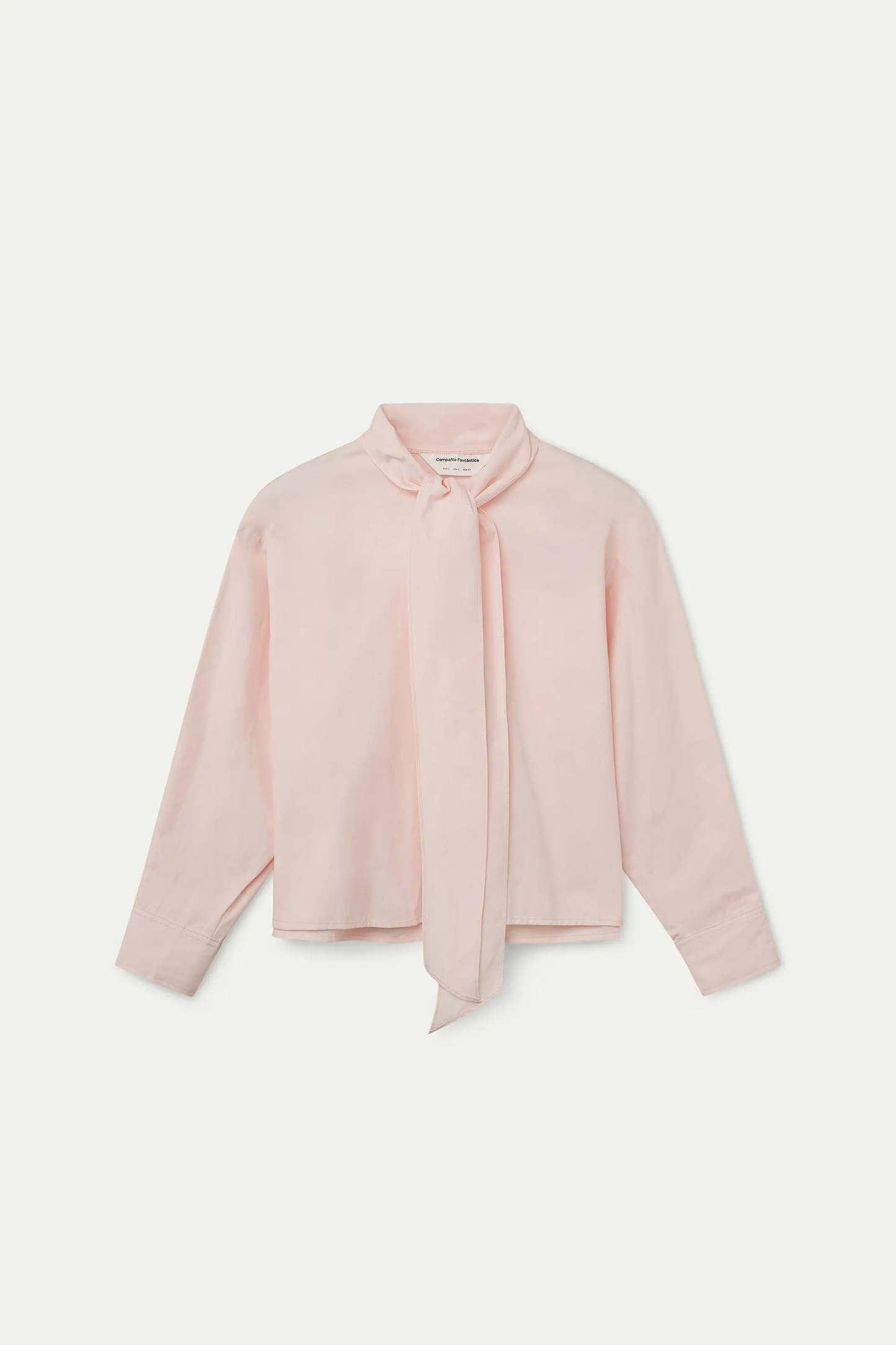 Camisa lazada 100% algodón rosa