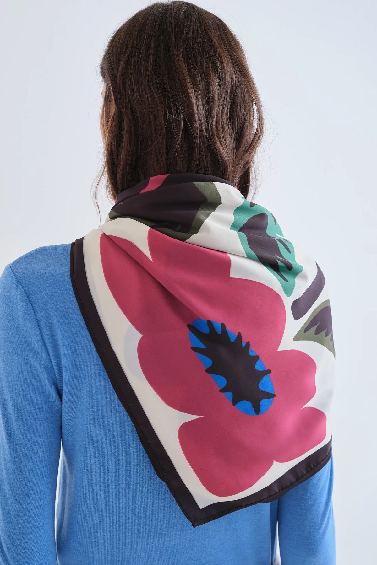 Pañuelo con estampado Neo Garden