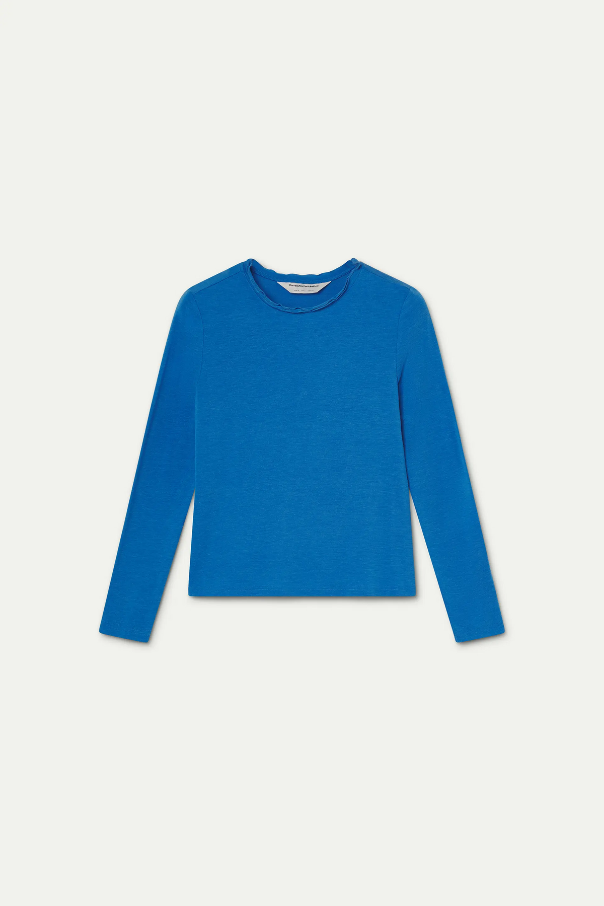 Camiseta básica azul claro