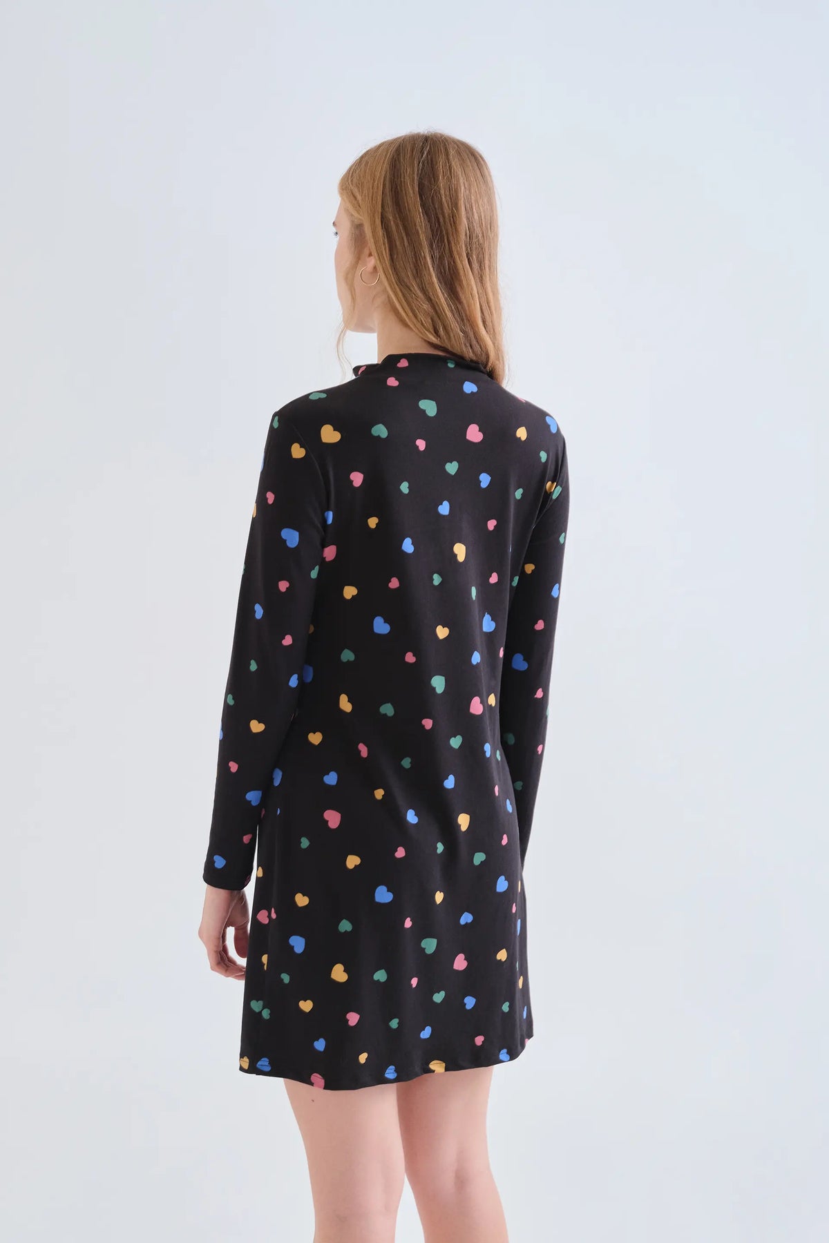 Short dress with Candy print