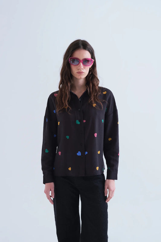 Camisa con estampado Candy