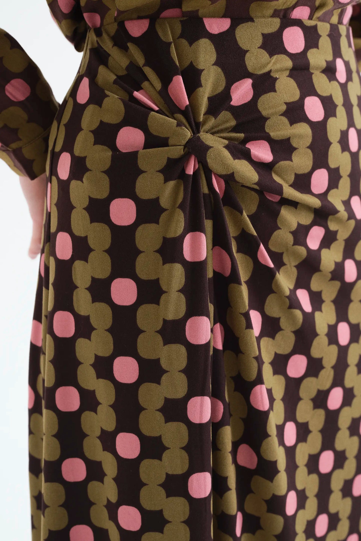Falda midi con estampado Aberdeen