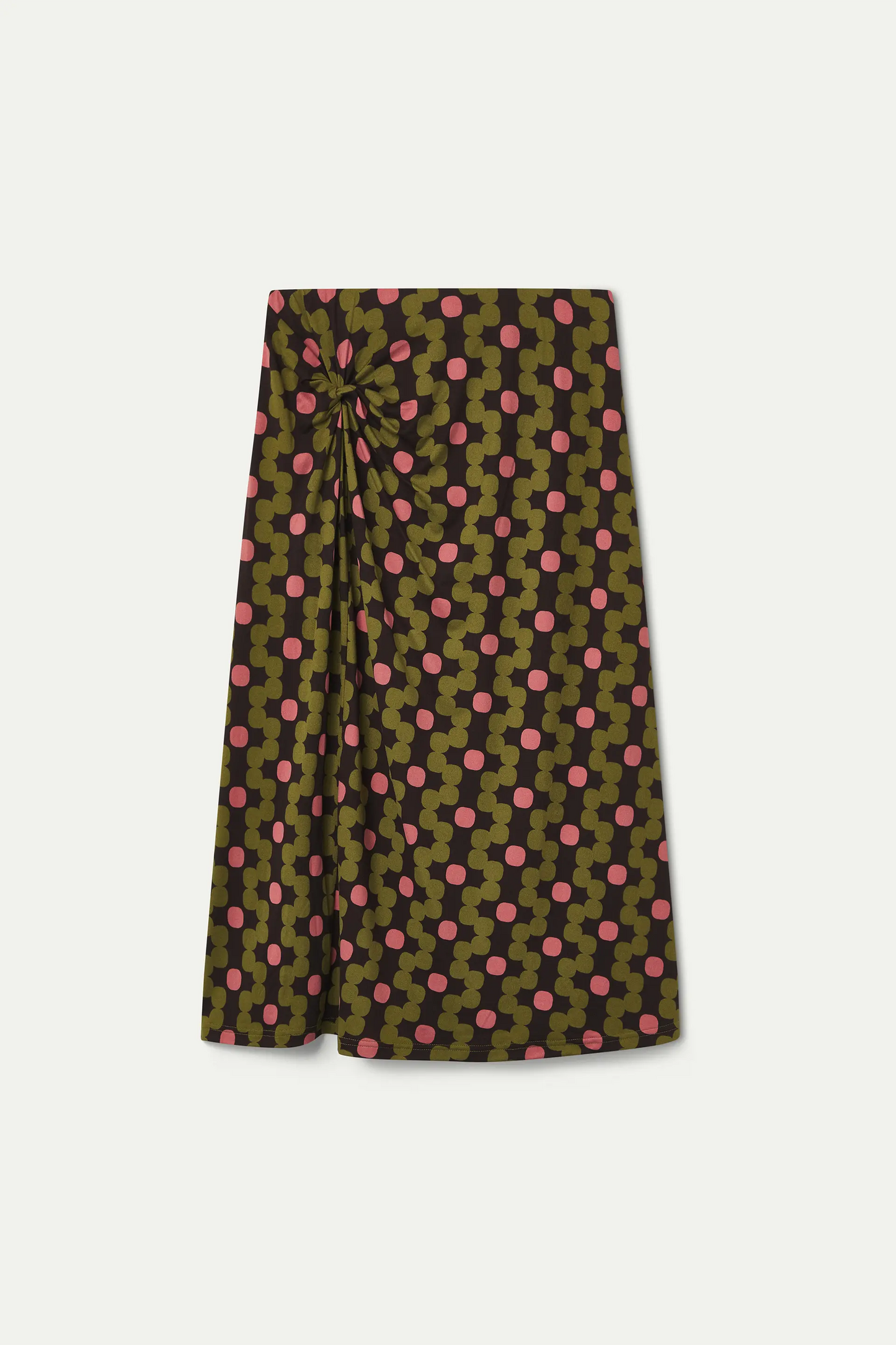Falda midi con estampado Aberdeen