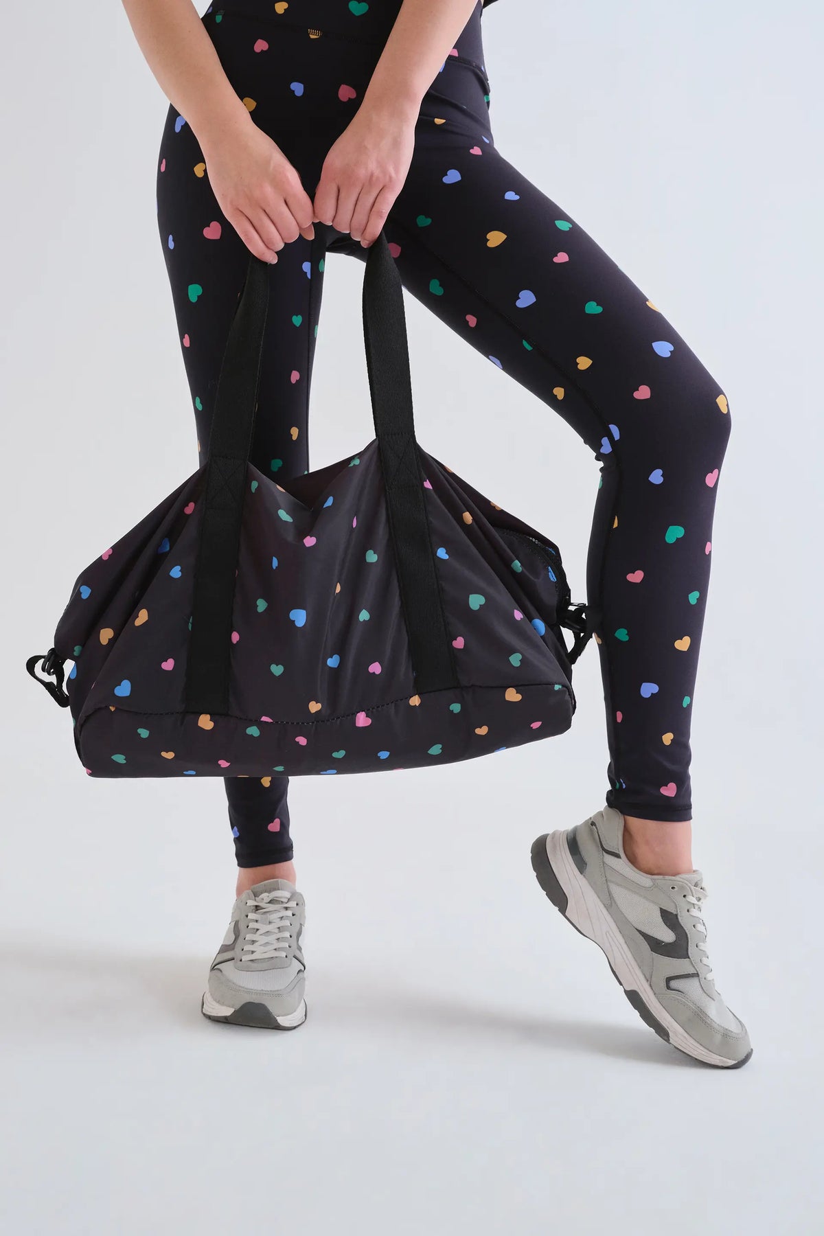Candy print sports bag