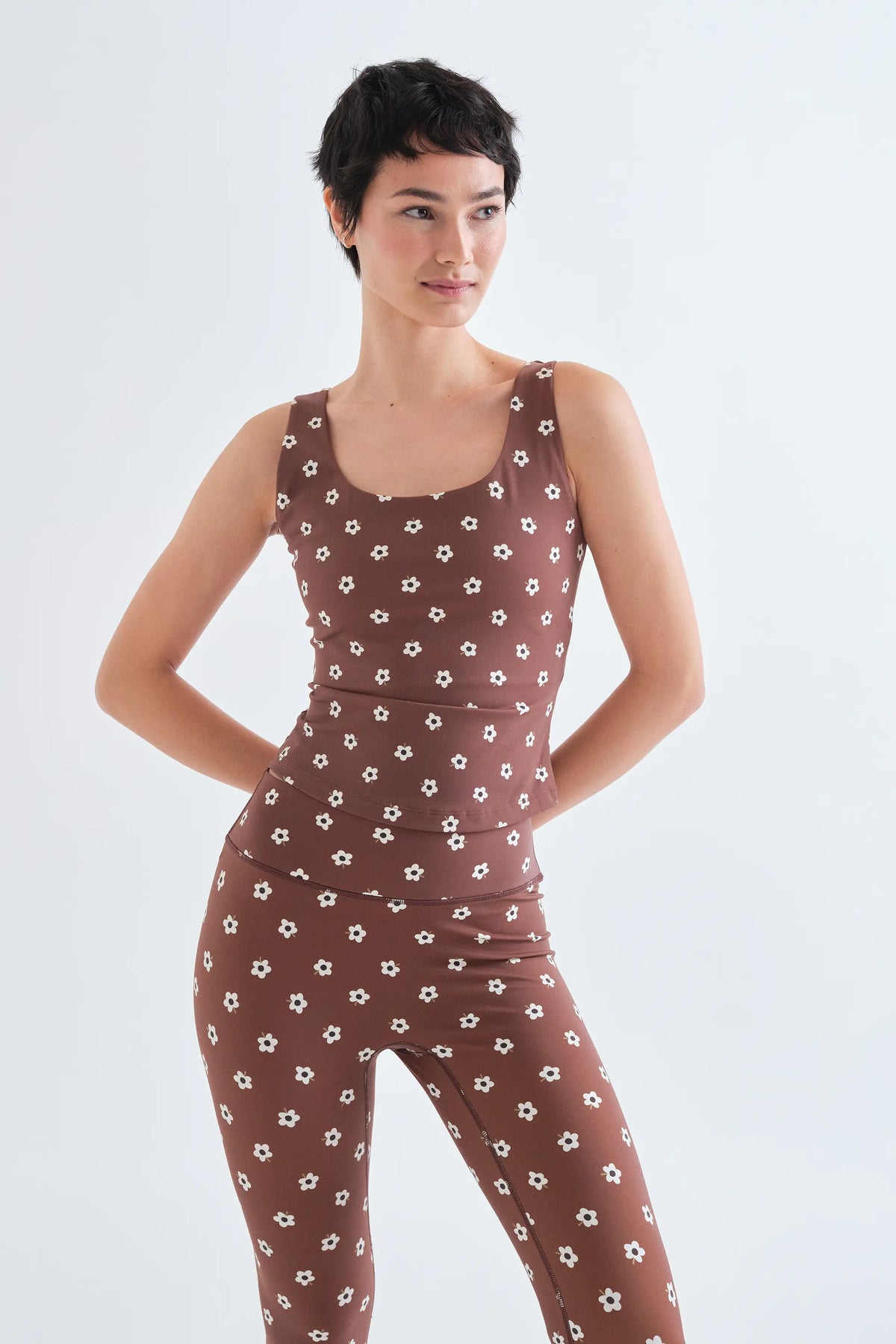 Top deportivo con estampado Santini
