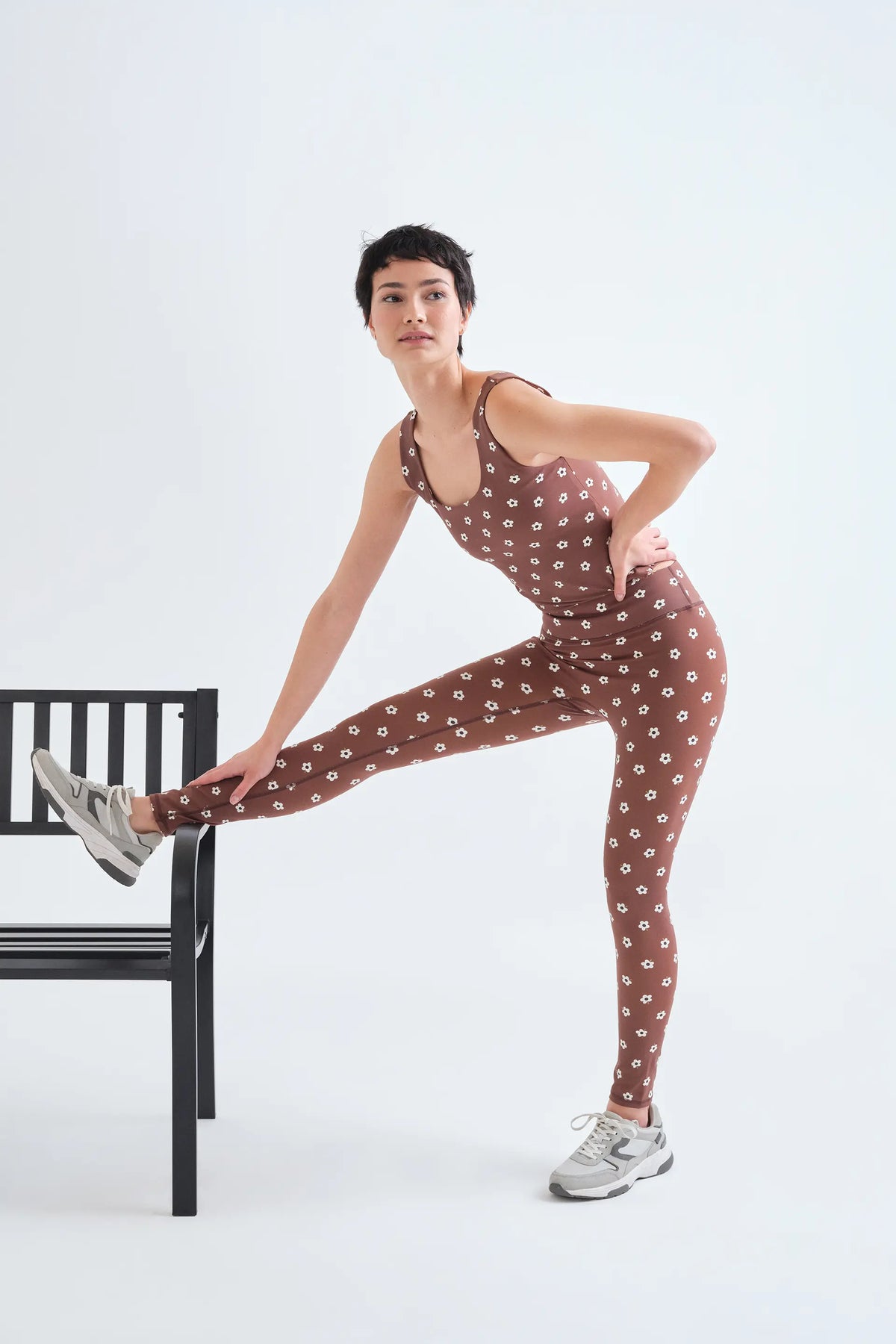 Leggings deportivos con estampado Santini