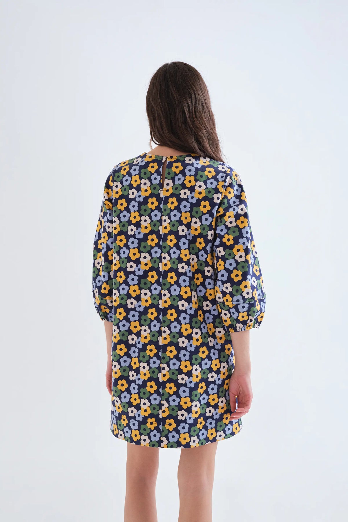 Vestido corto con estampado Euphonia