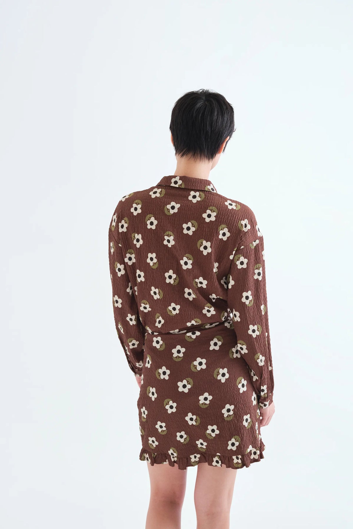 Camisa con estampado Santini