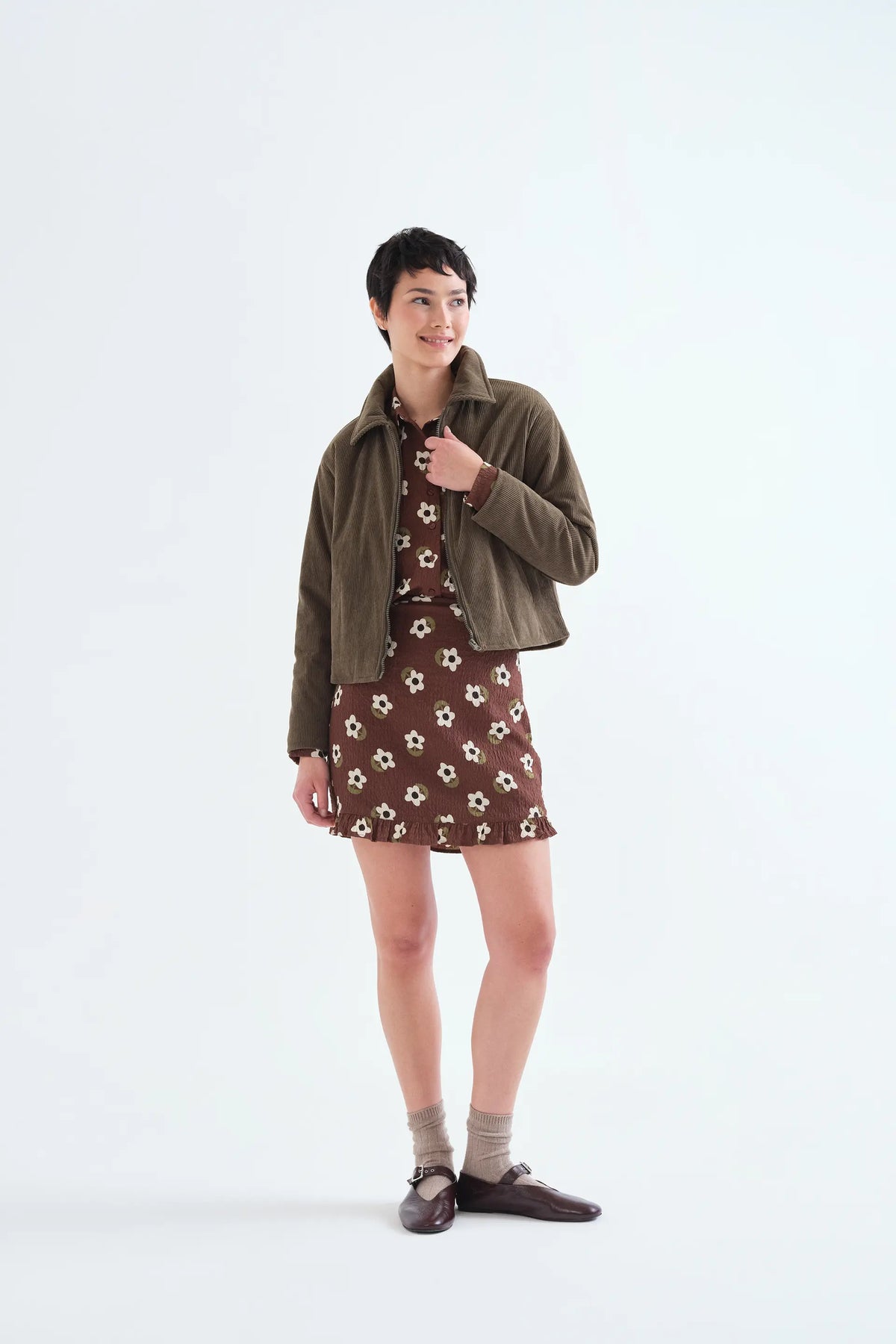 Camisa con estampado Santini