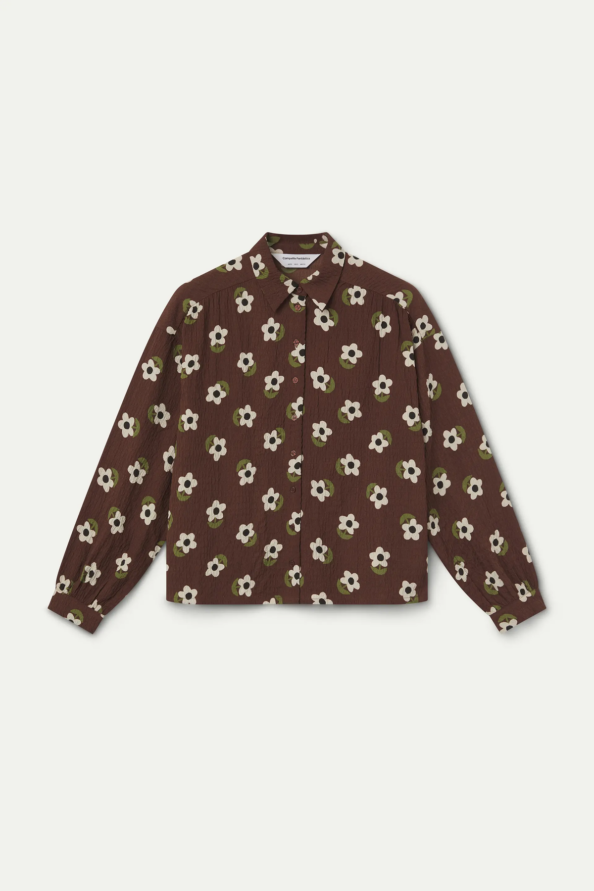 Camisa con estampado Santini