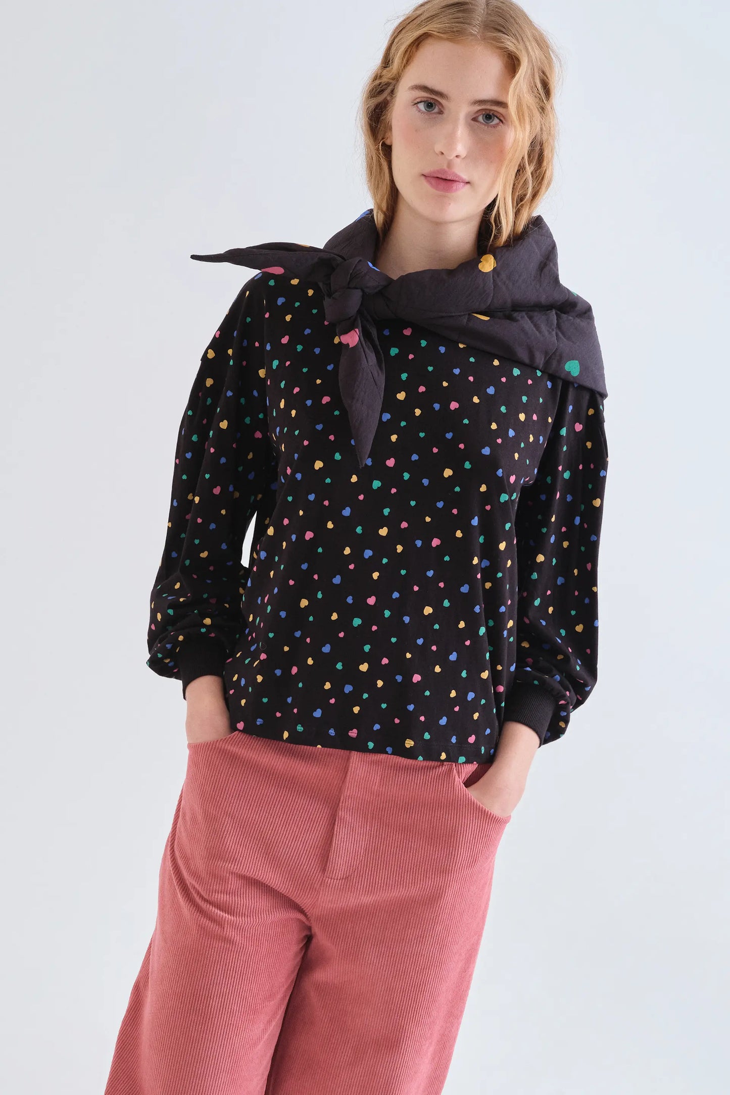Camiseta 100% algodón con estampado Candy