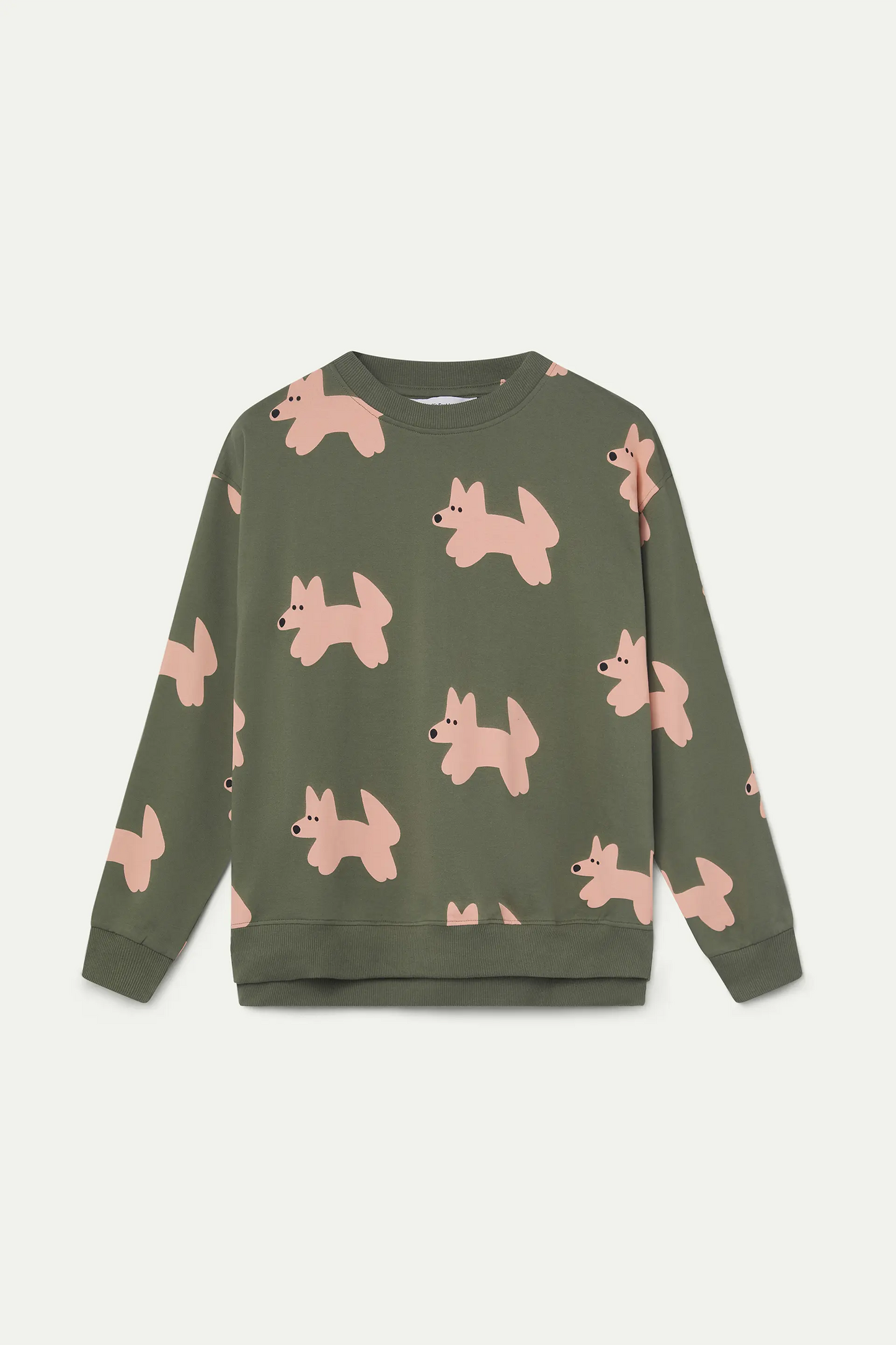 Sudadera 100% algodón con estampado Volpe