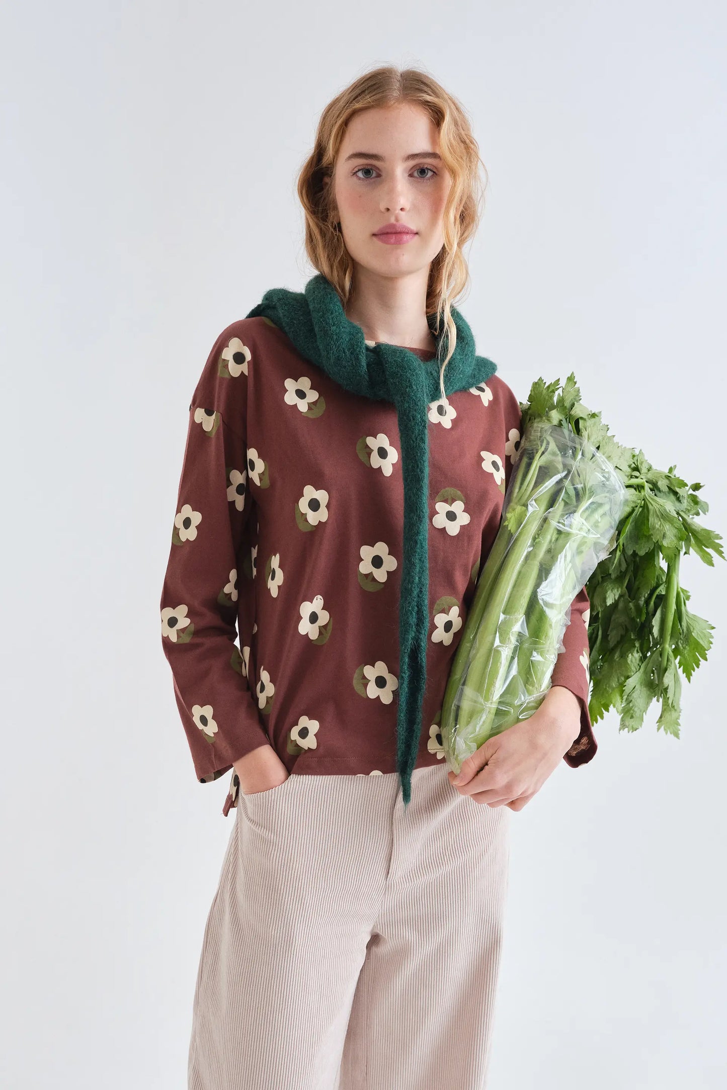 Camiseta 100% algodón con estampado Santini