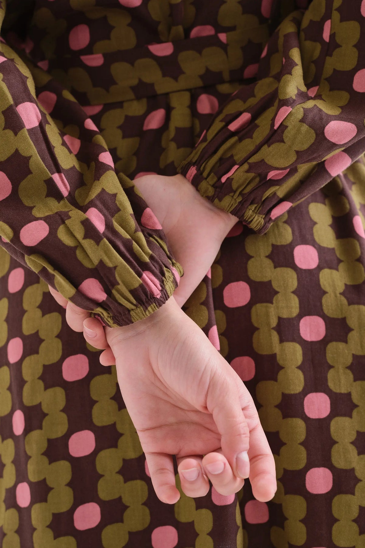 Vestido corto con estampado Aberdeen