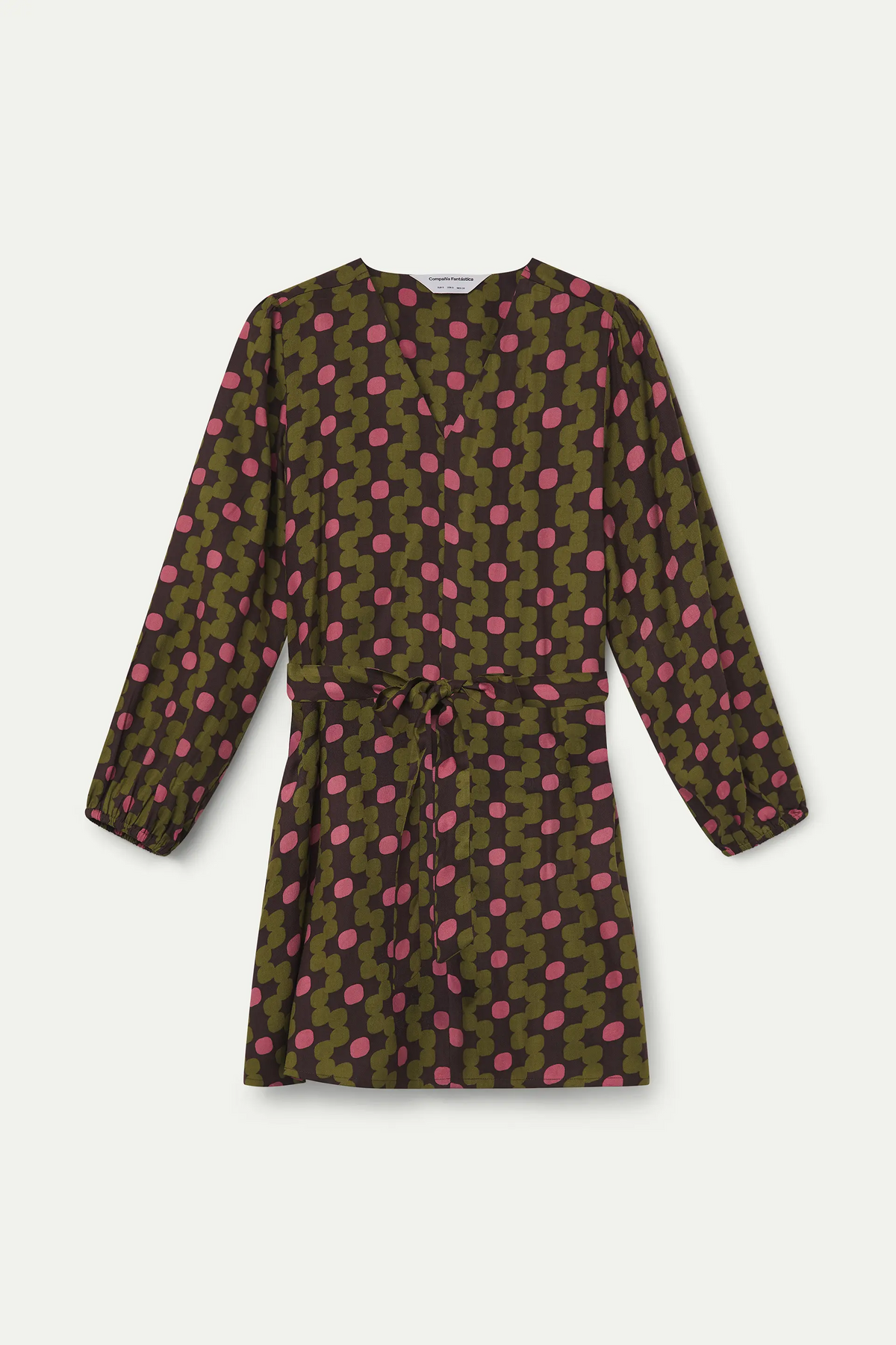 Vestido corto con estampado Aberdeen