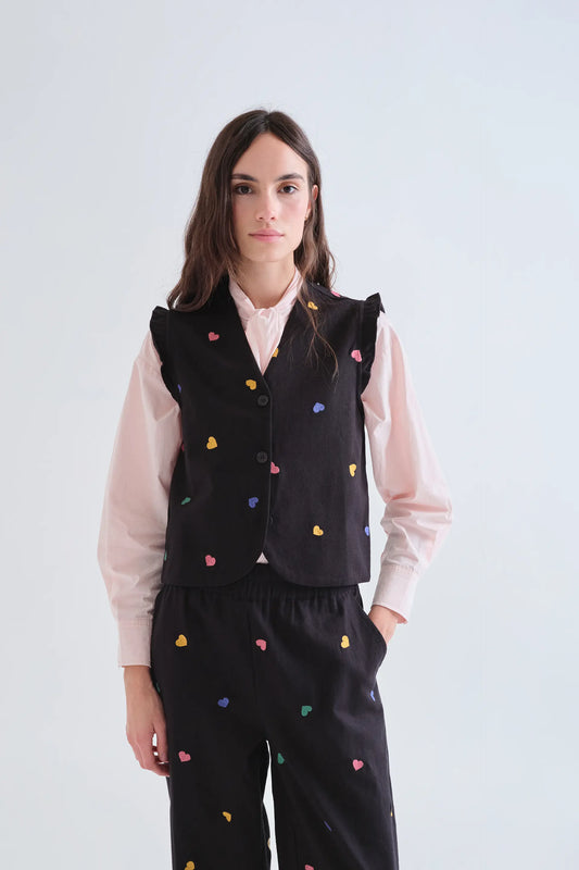 Chaleco con estampado Candy