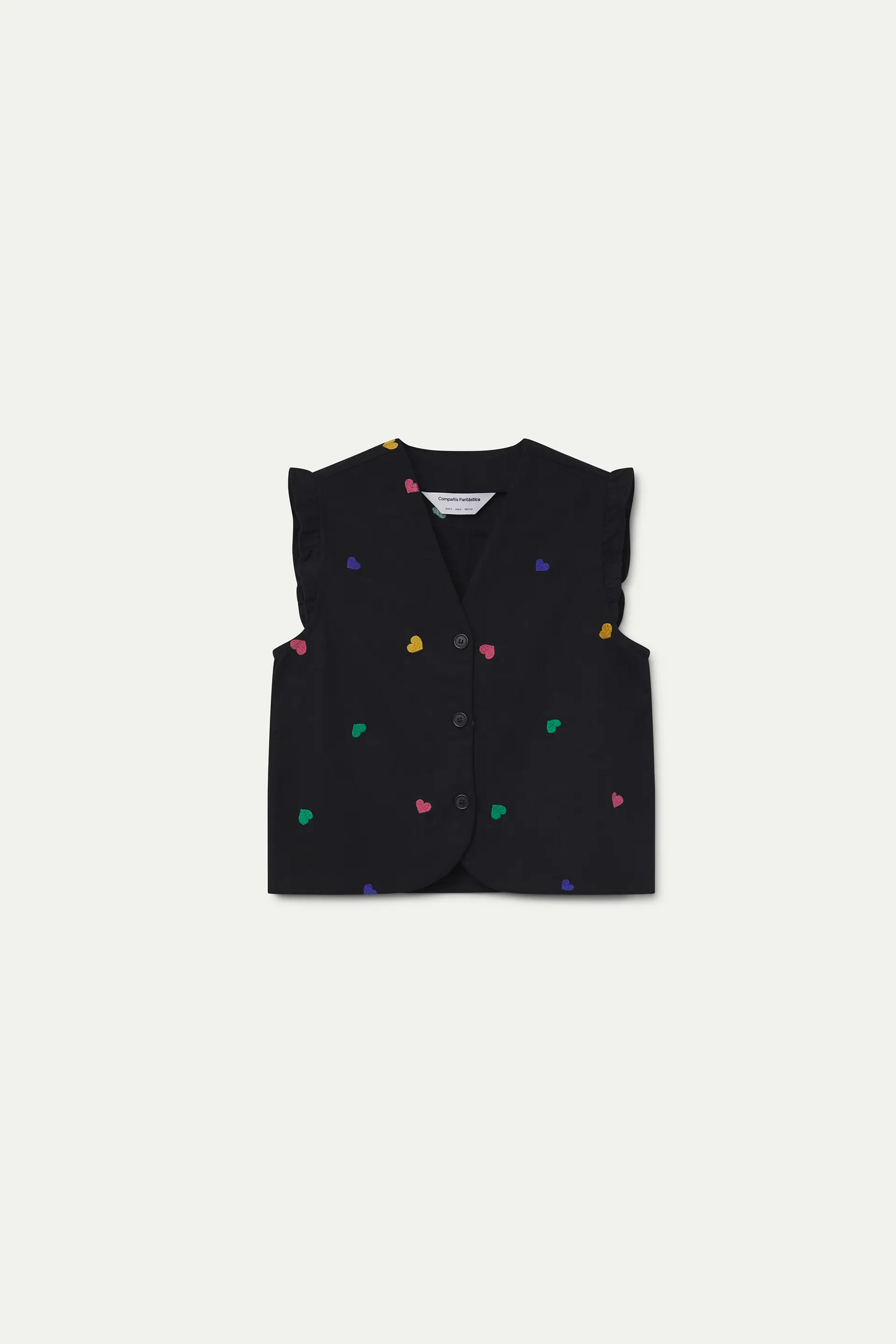 Chaleco con estampado Candy