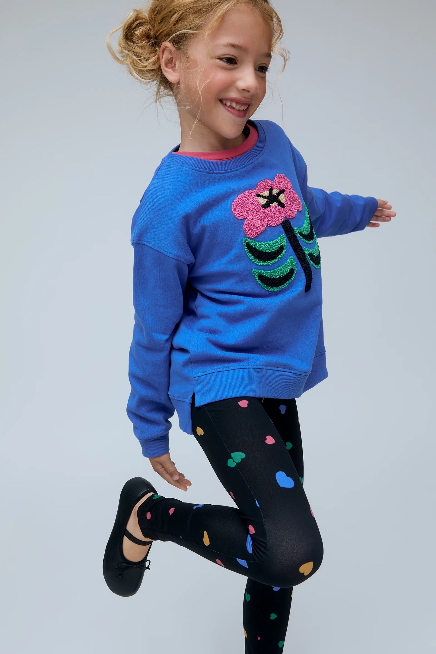 Leggings de niña con estampado Candy