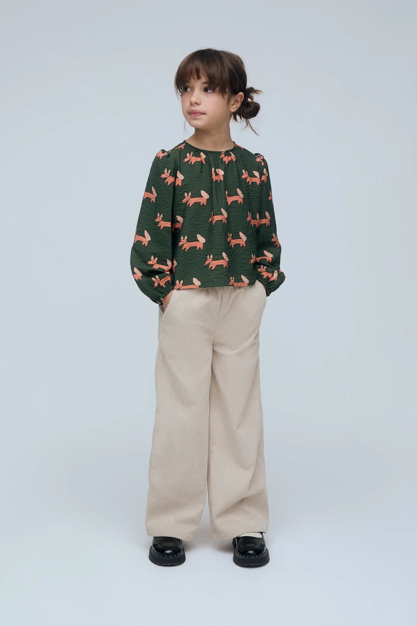 Top de niña con estampado Volpe