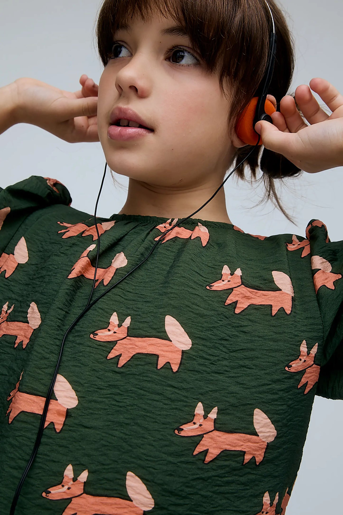 Top de niña con estampado Volpe