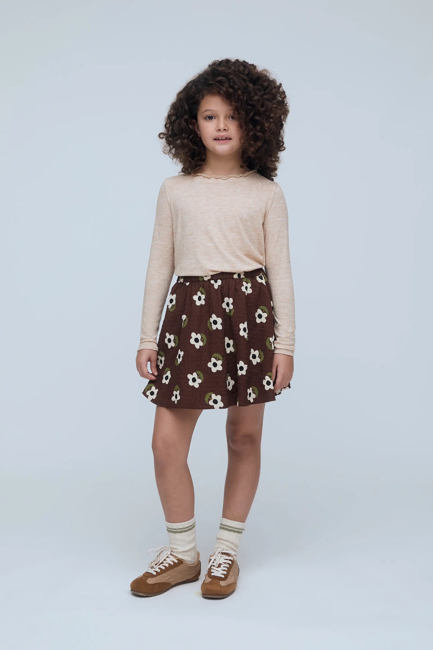 Camiseta Beige de niña