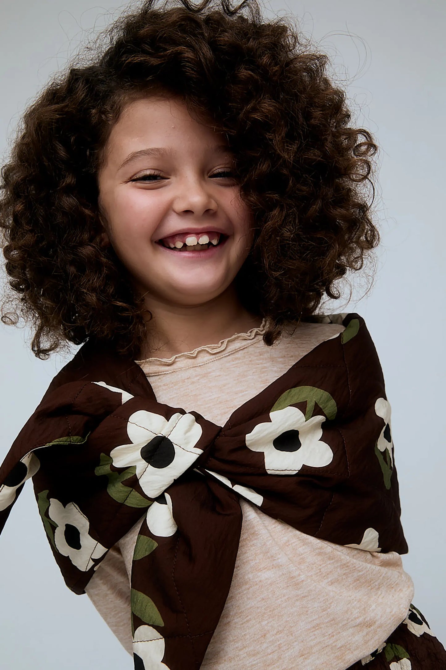 Camiseta Beige de niña