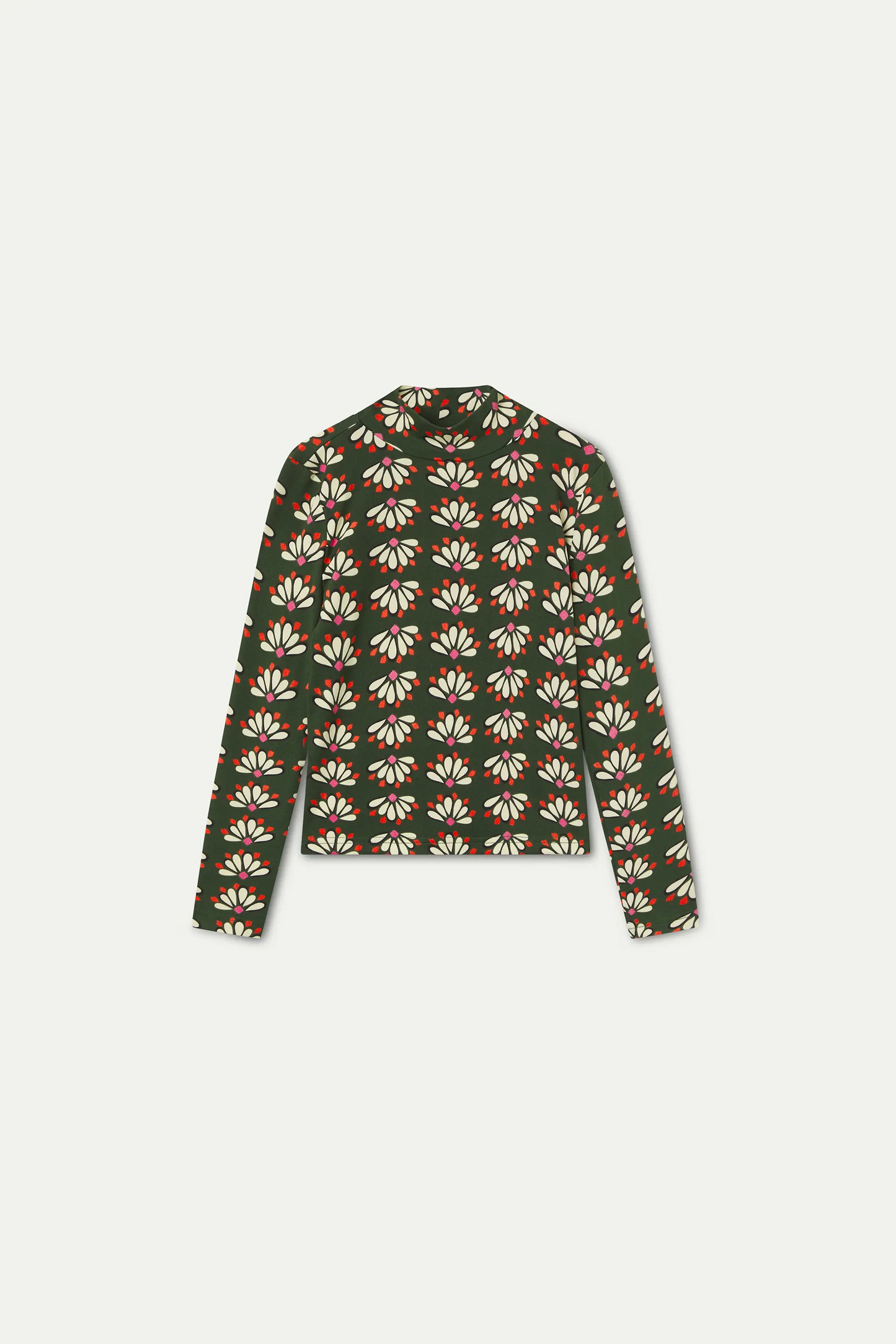 Top de niña con estampado Geometry