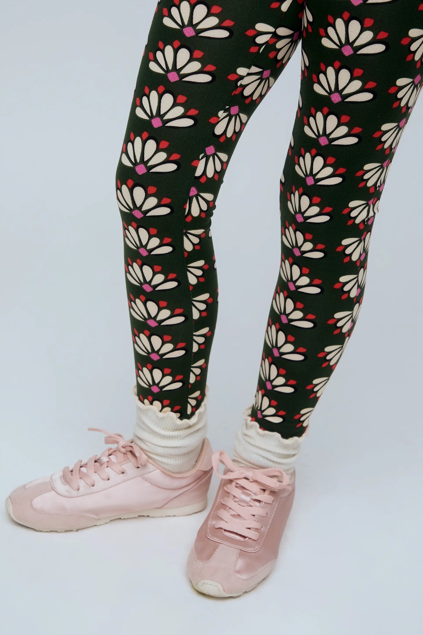 Leggings de niña con estampado Geometry