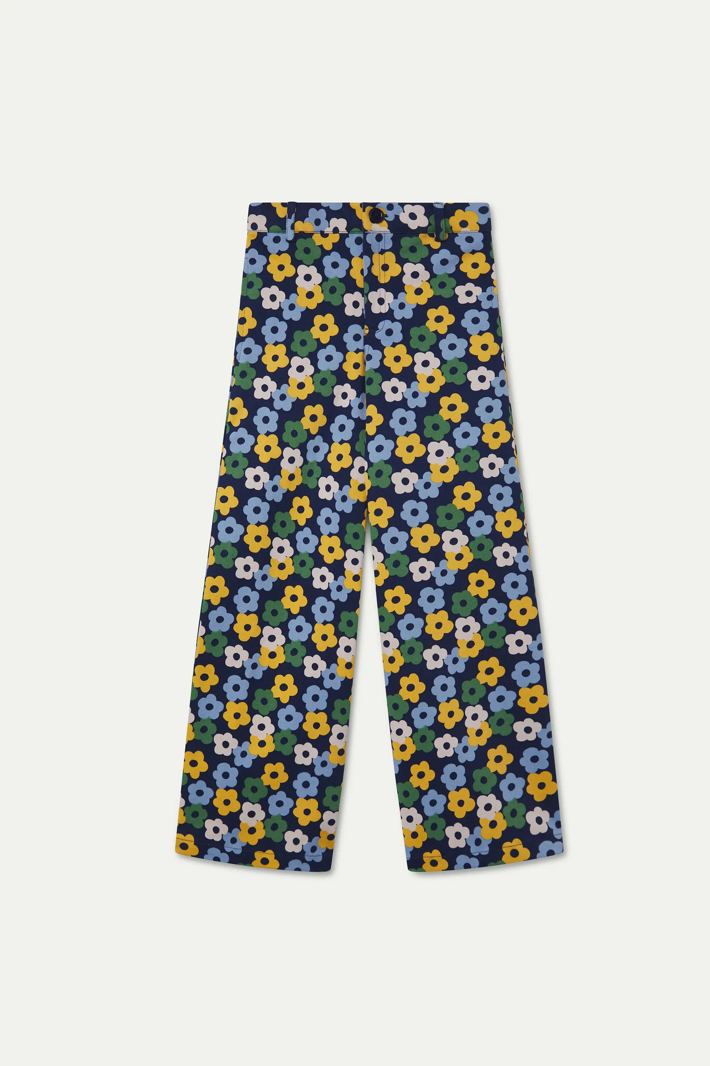 Pantalón vaquero de niña con estampado Euphonia