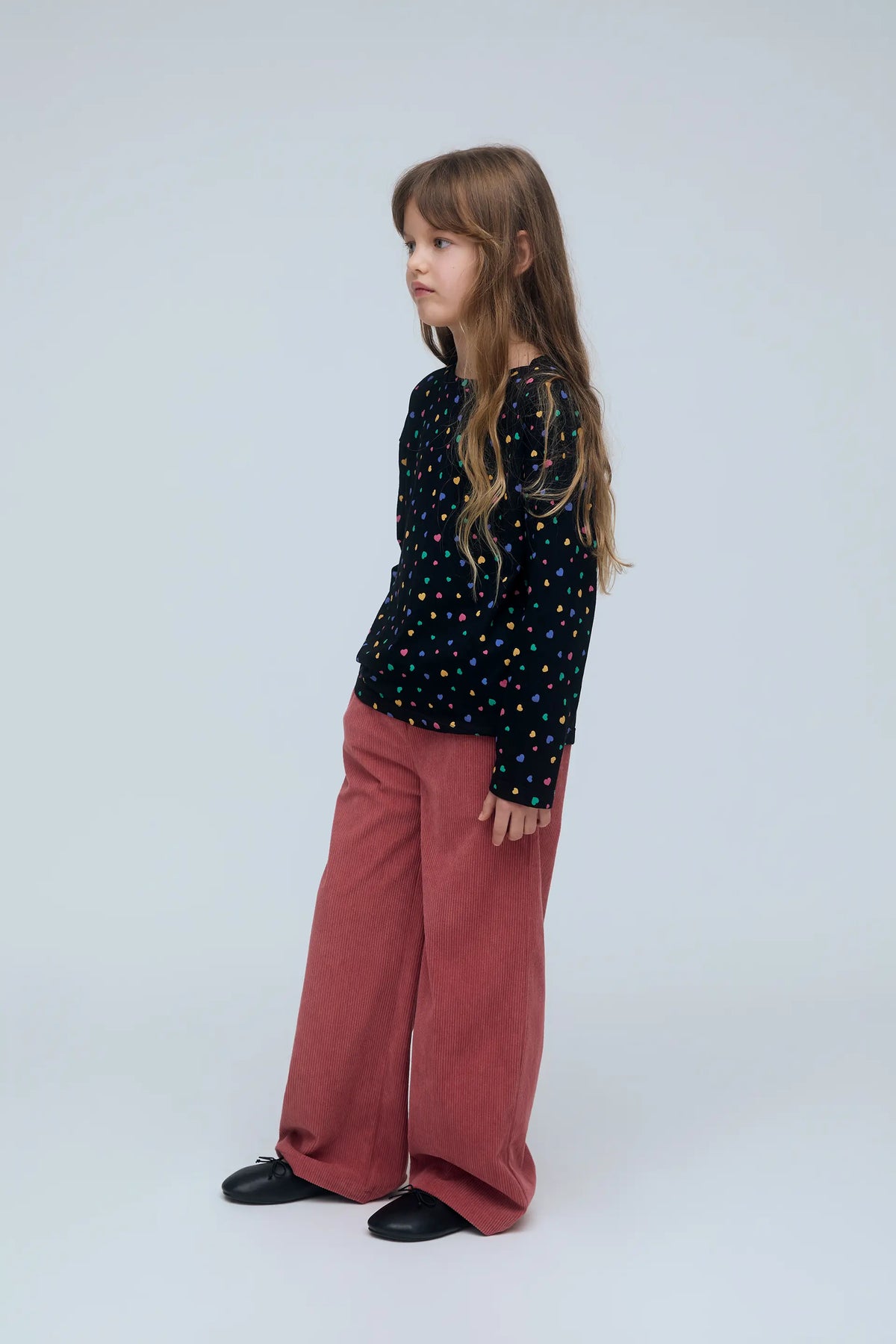 Girls' 100% cotton T-shirt with Candy print
