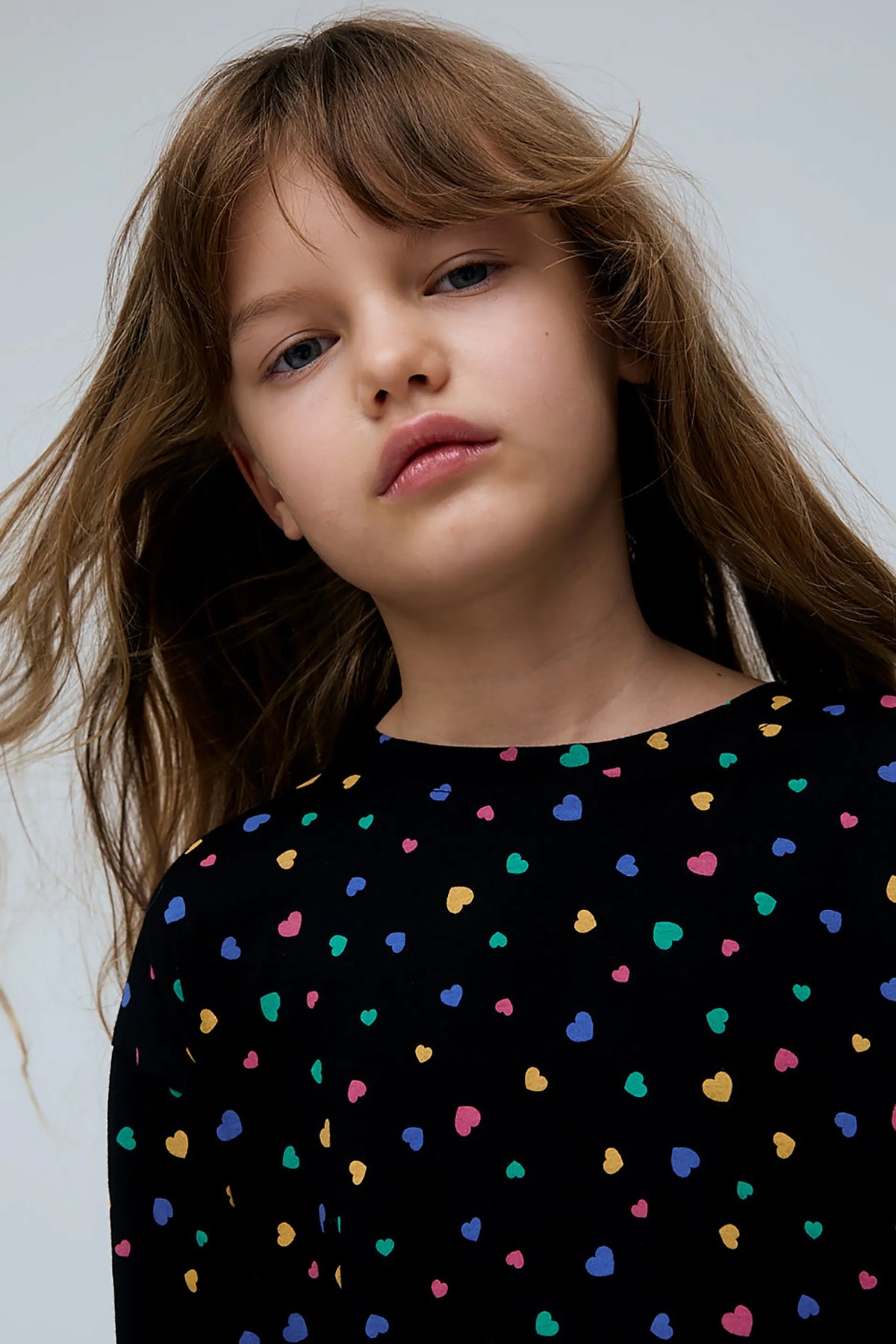 Girls' 100% cotton T-shirt with Candy print
