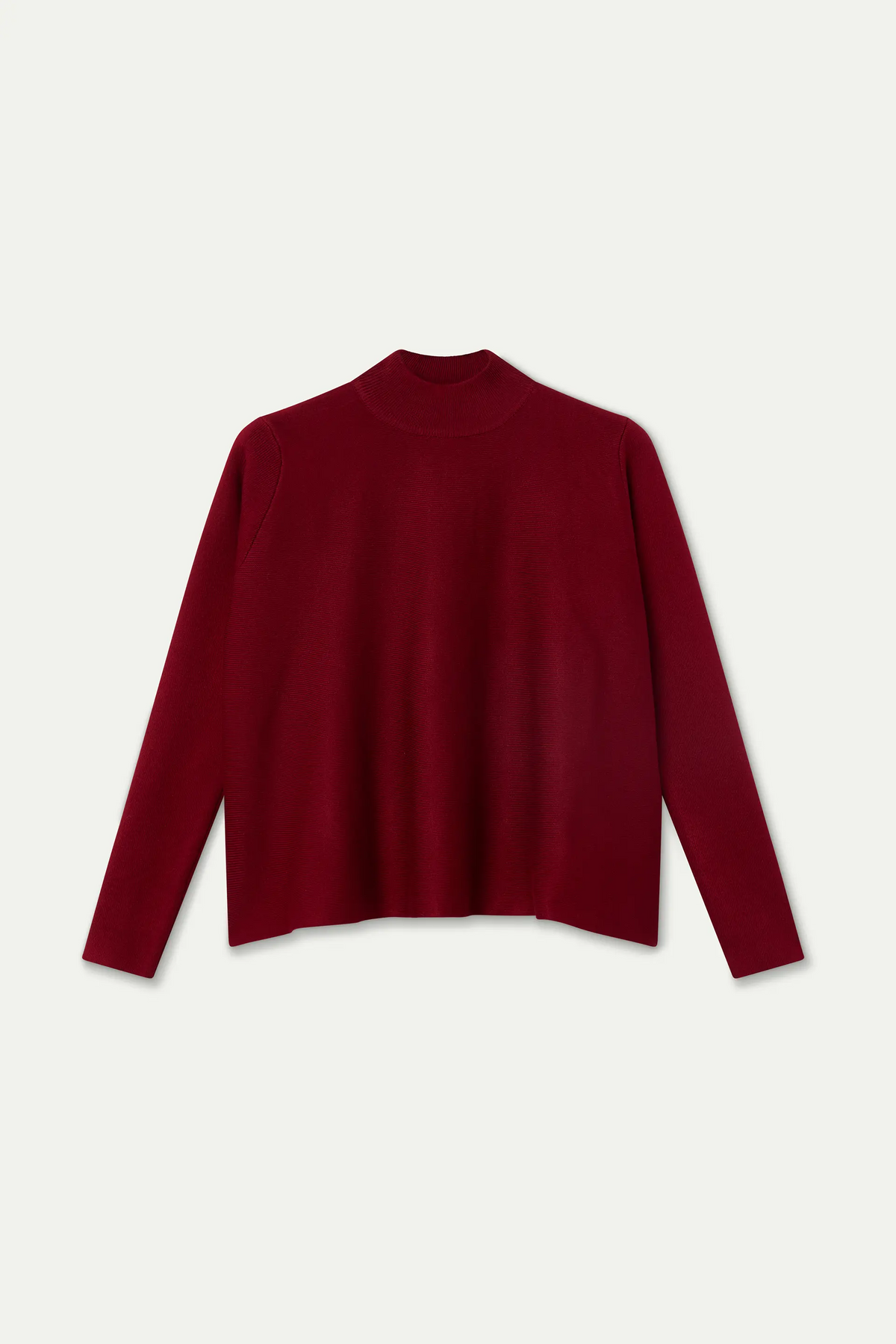 Maglione basic rosso