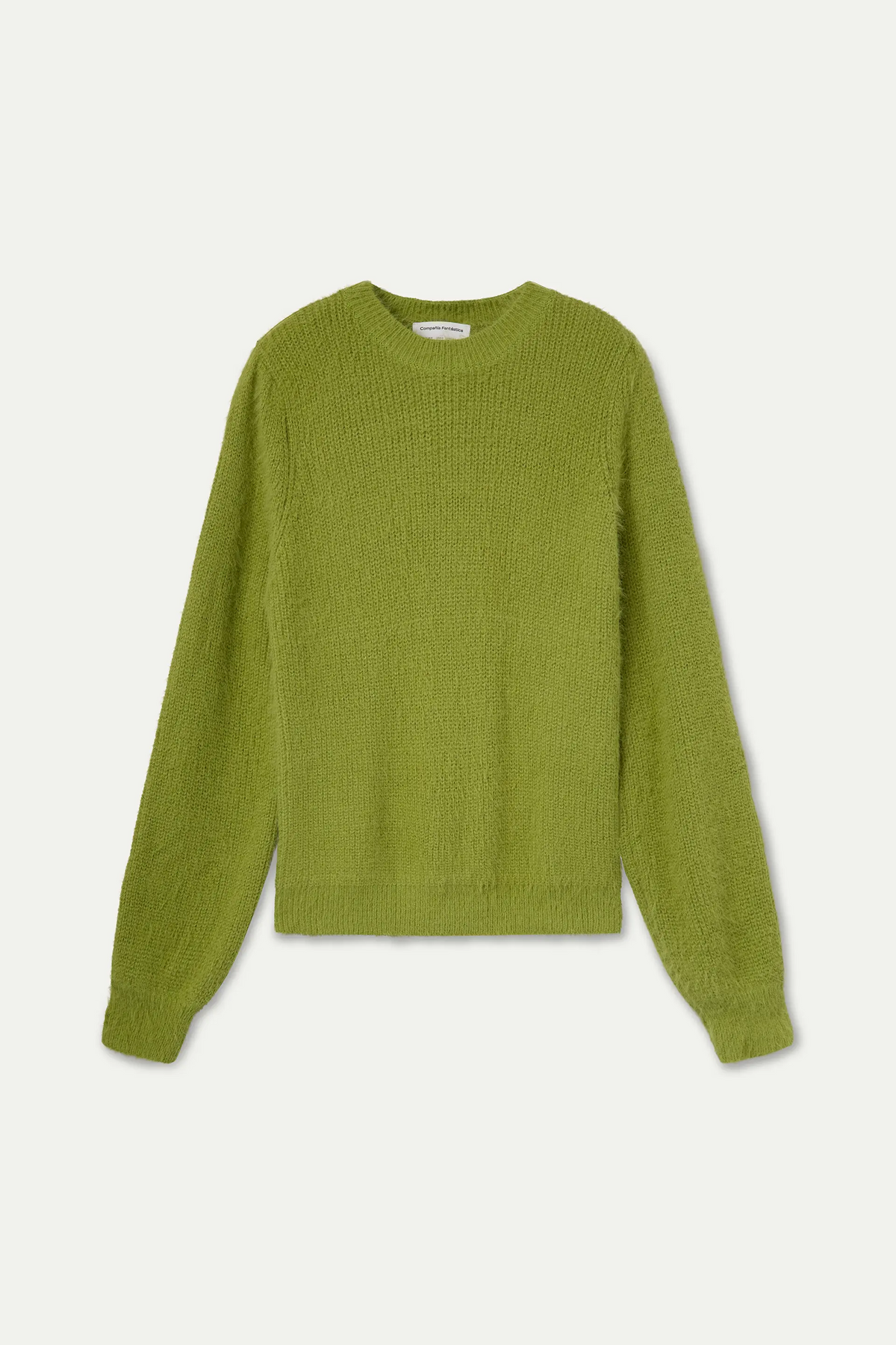 Jersey punto con textura verde