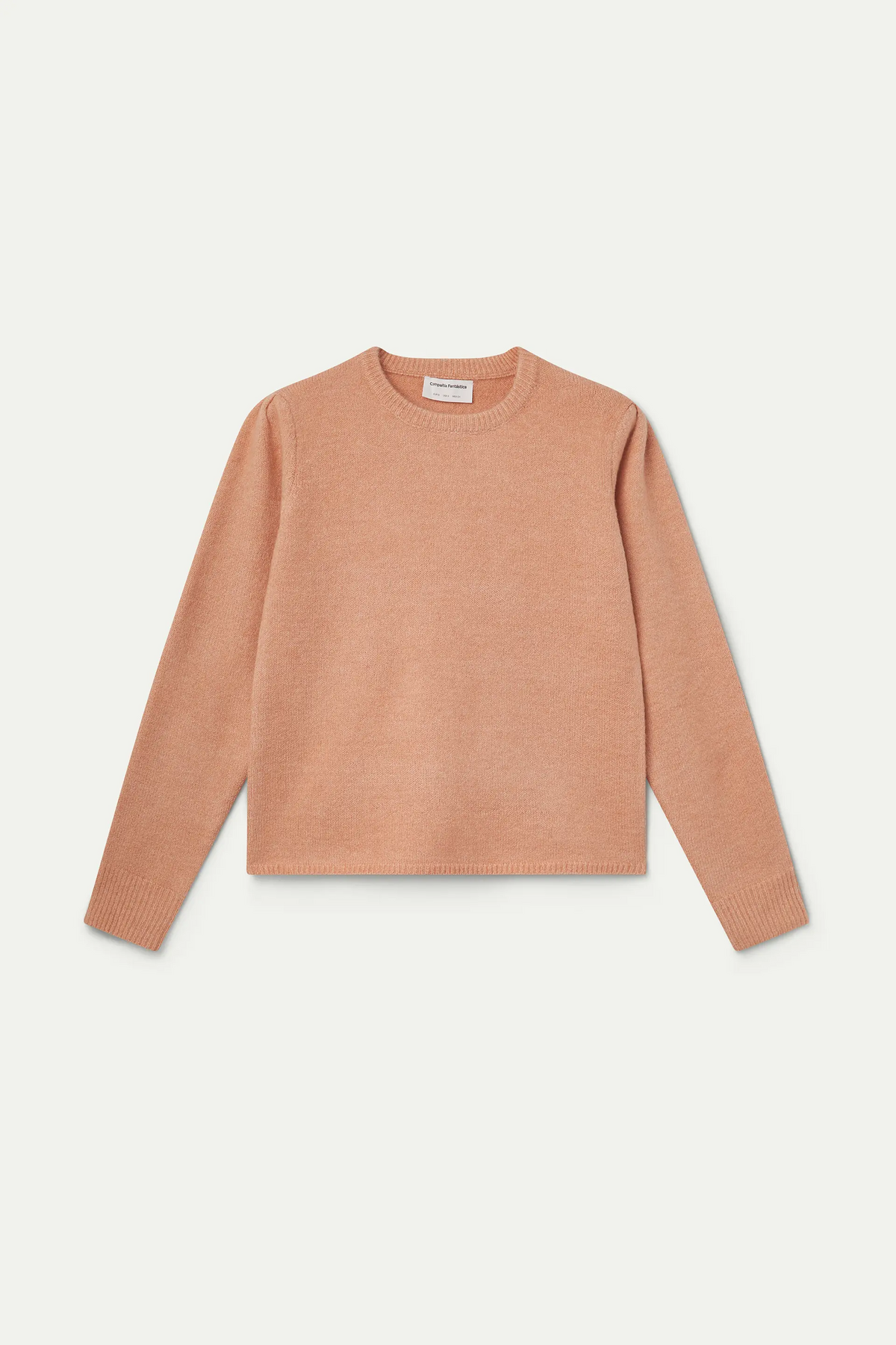 Jersey básico de punto salmón