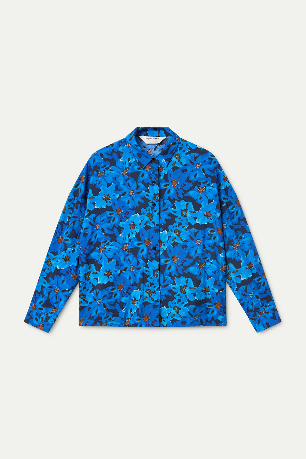 Clematis print shirt