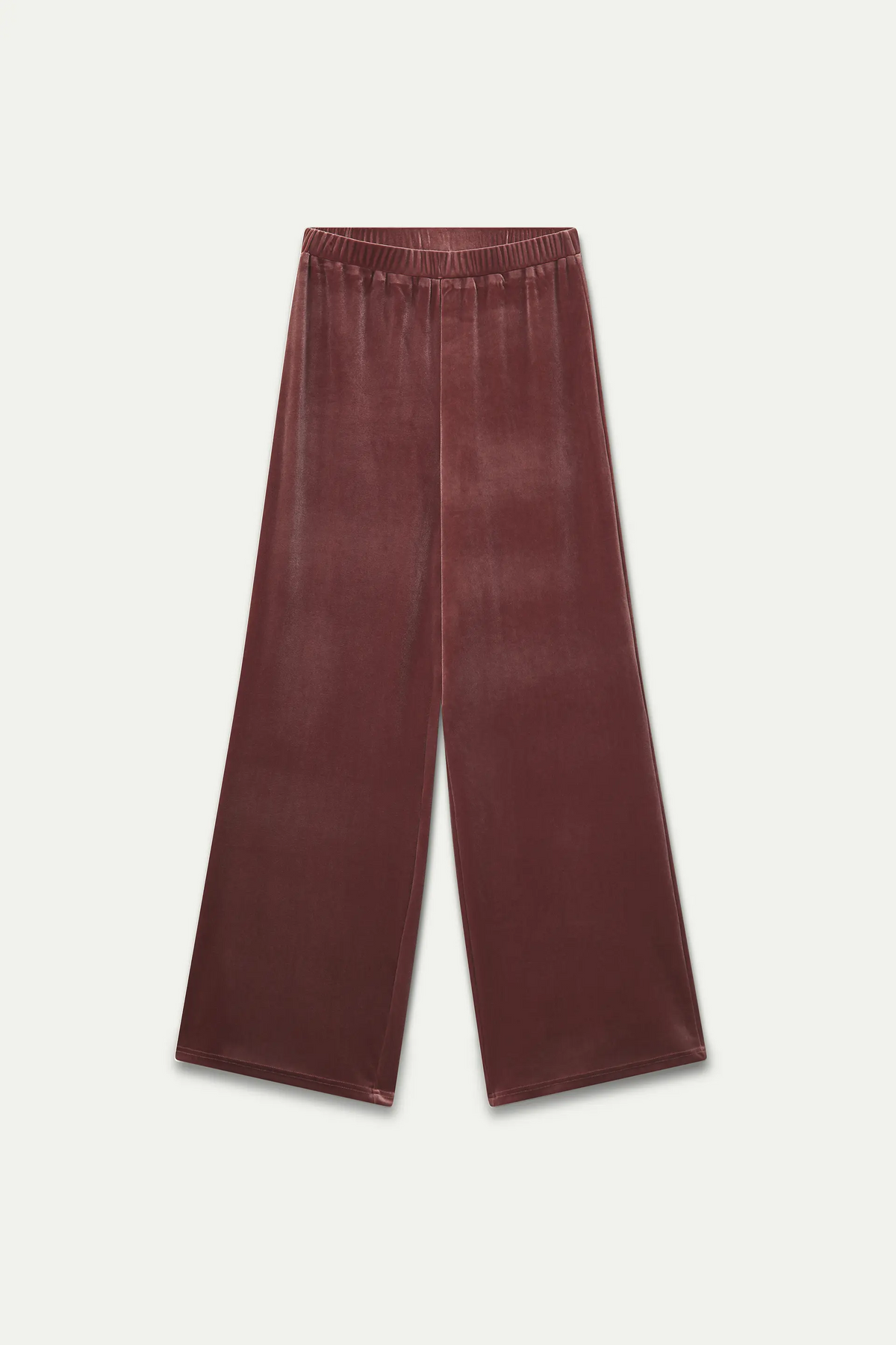 Pantalone di velluto rosa