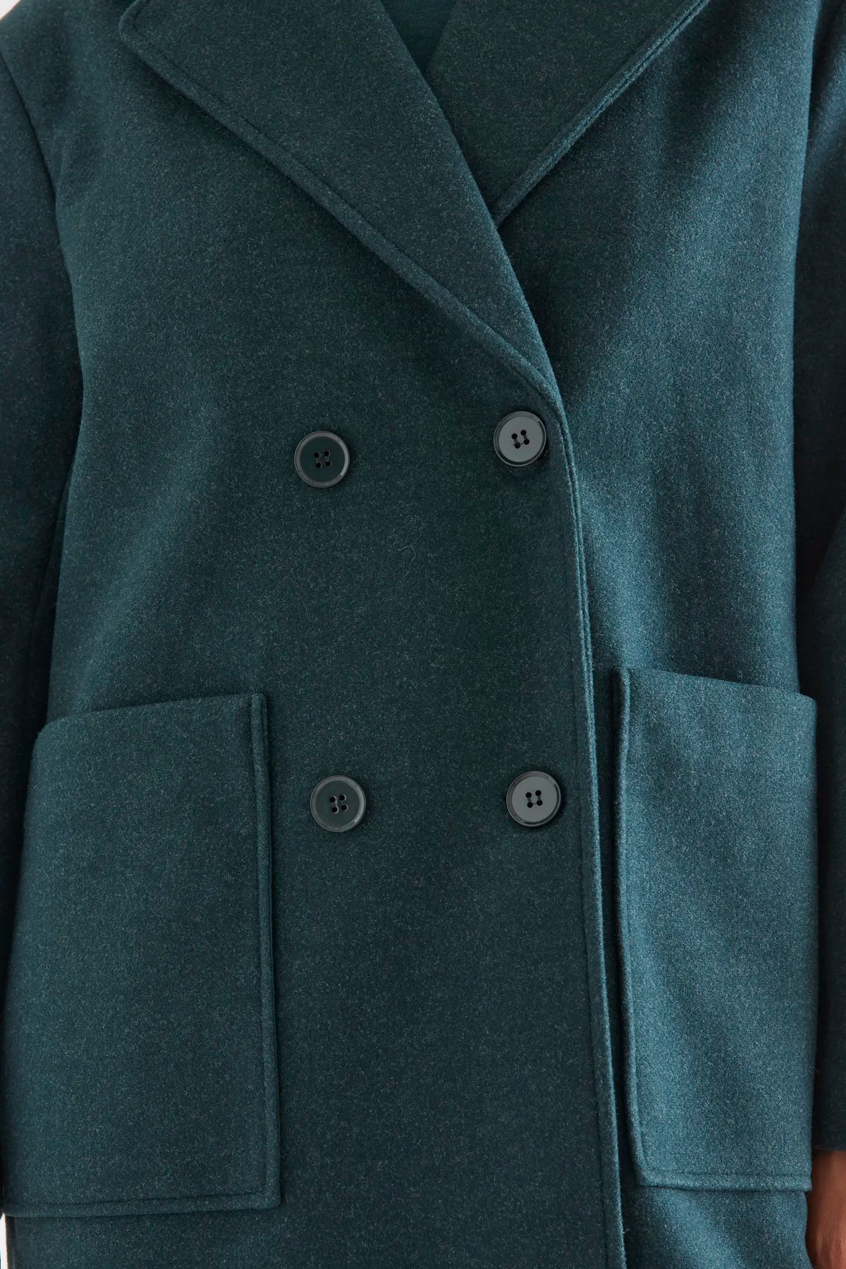 Dark green long coat